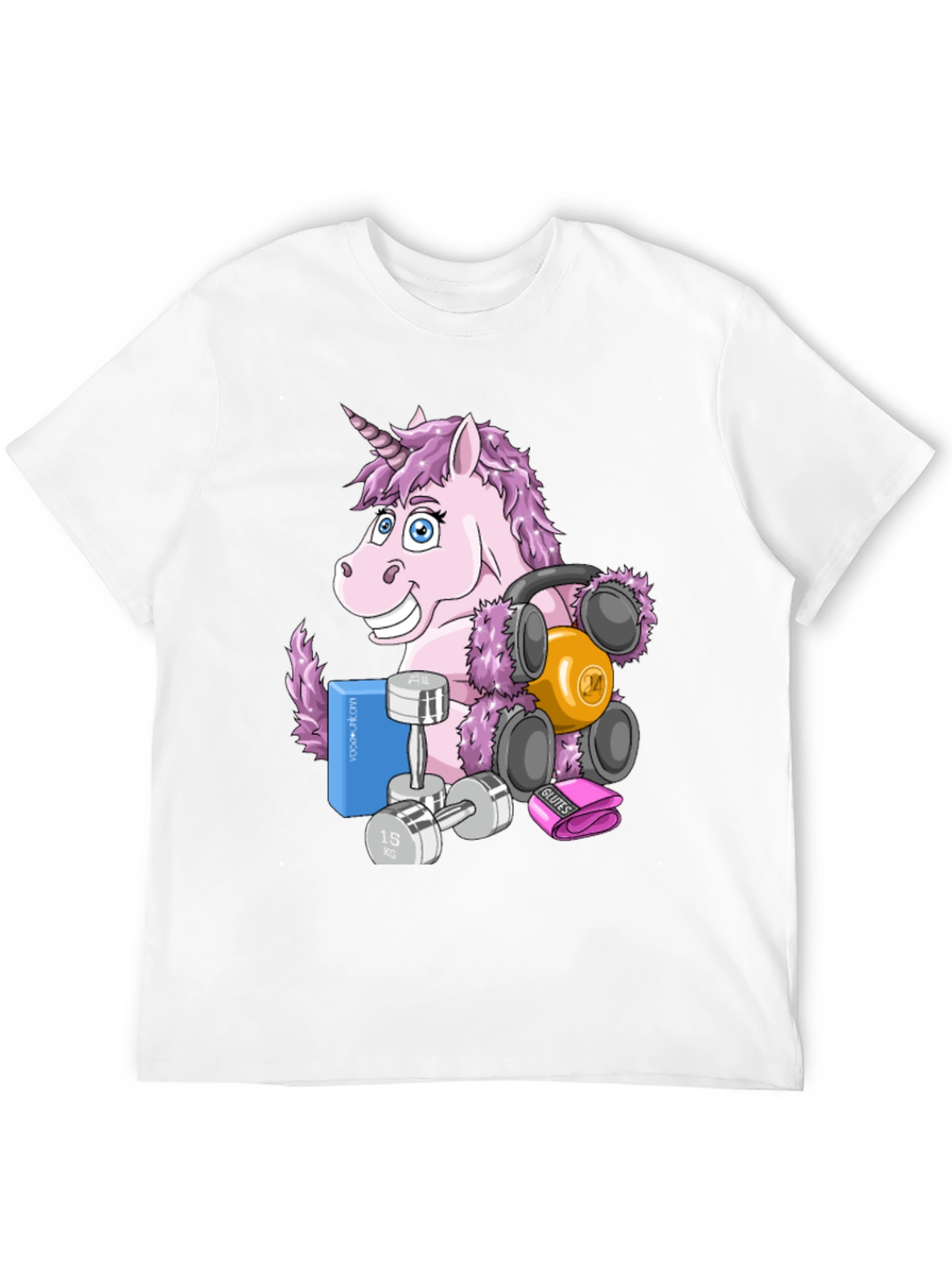 Black Unicorn Gym T-Shirt view 12