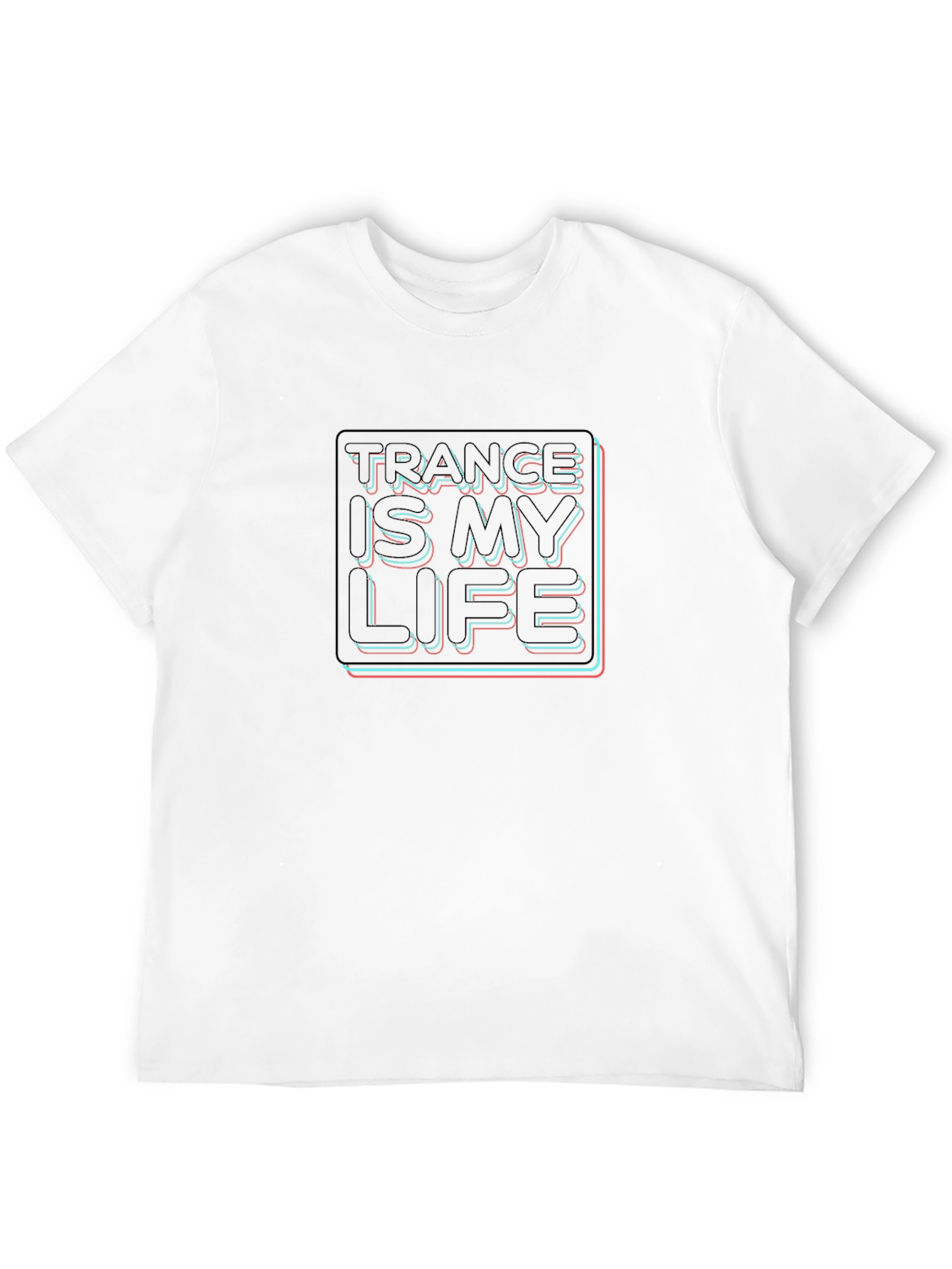Black Trance is My Life Black T-Shirt EDM Music Rave Apparel view 12