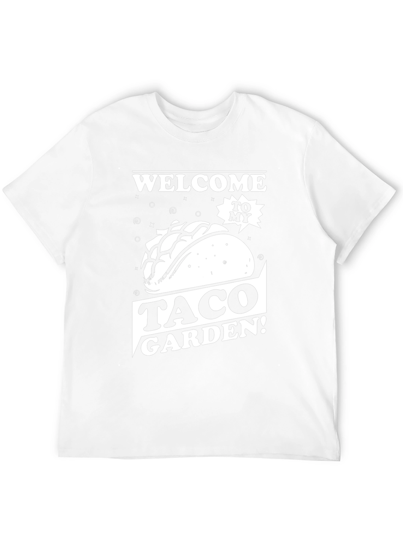 Black Welcome To My Taco Garden Black T-Shirt view 12
