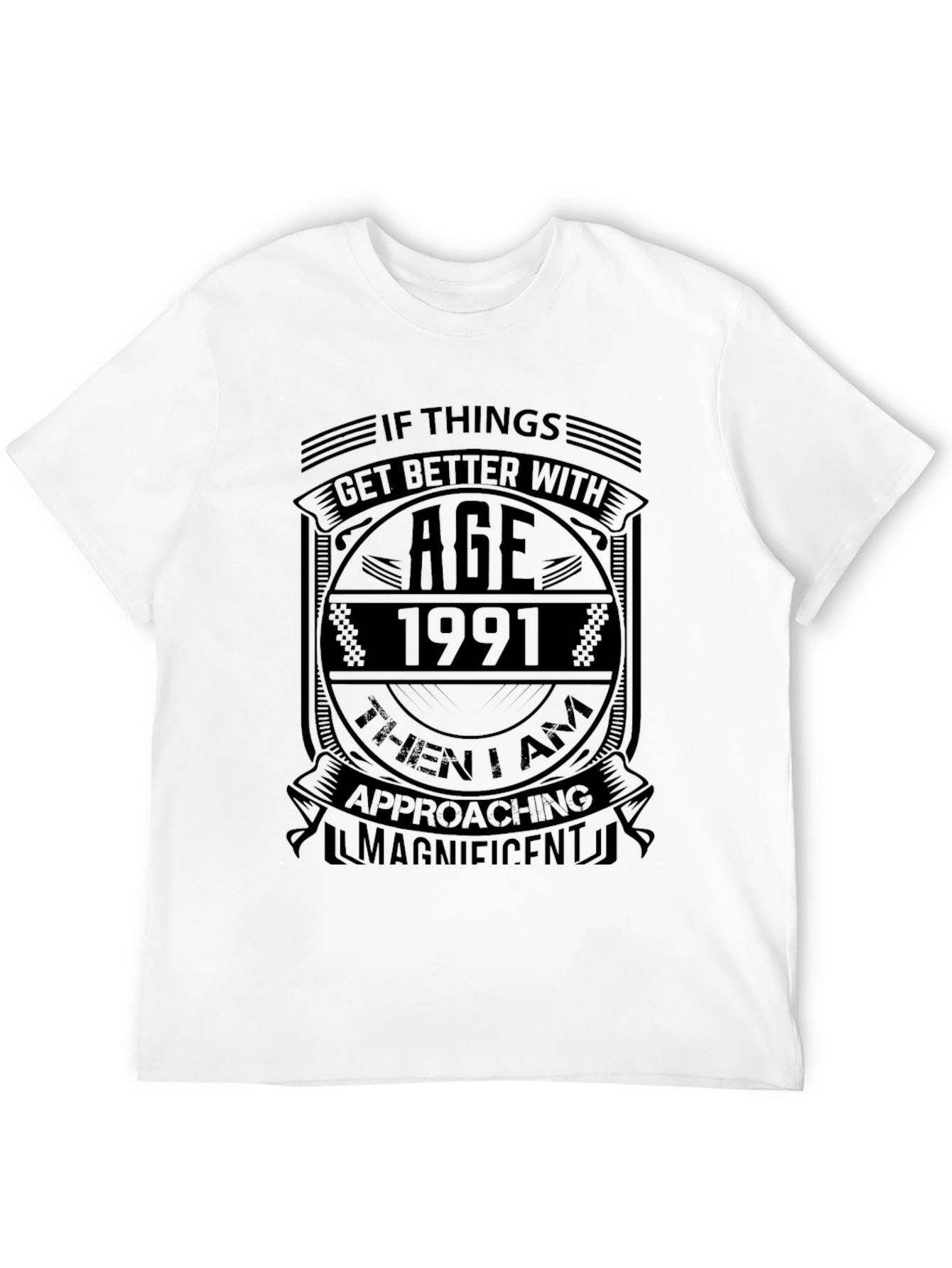 Black Age 1991 Magnificent Black T-Shirt view 12