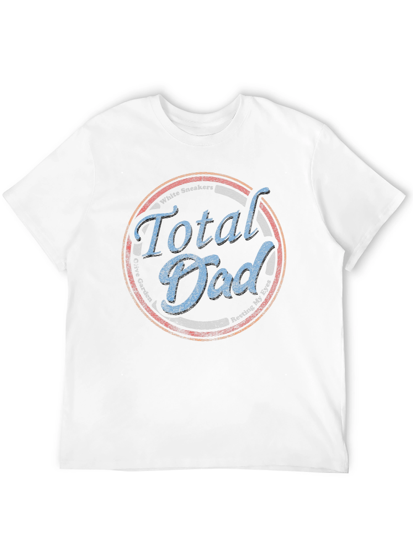 Black Total Dad T-Shirt - Perfect Dad Gift! view 12