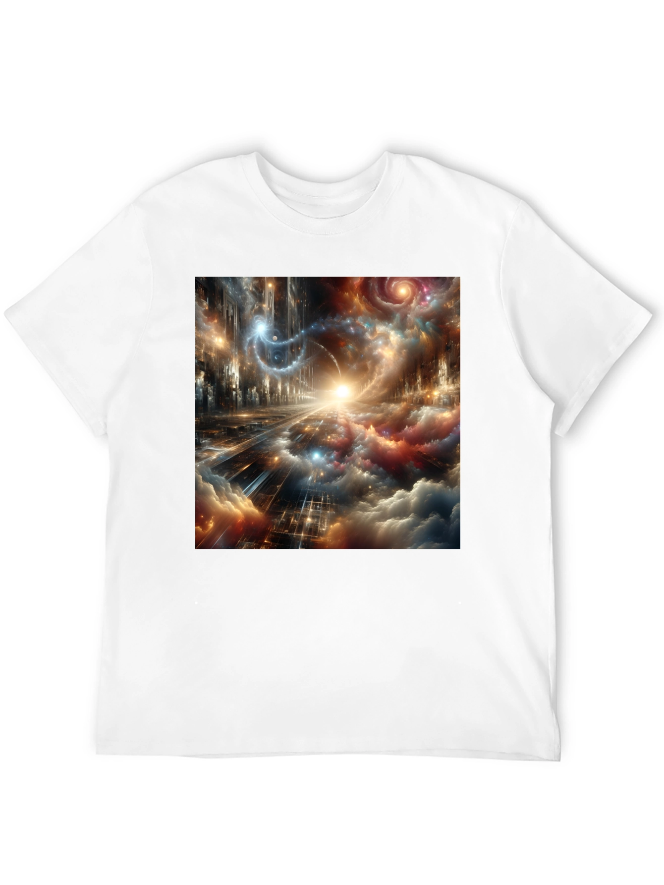 Black Nebula Dreamscape Graphic Tee view 12