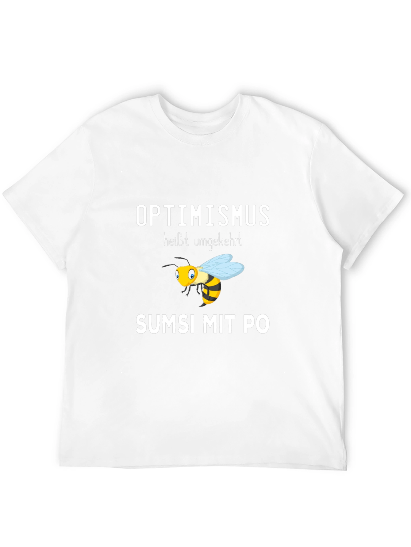 Black Optimismus Bee Black T-Shirt view 12