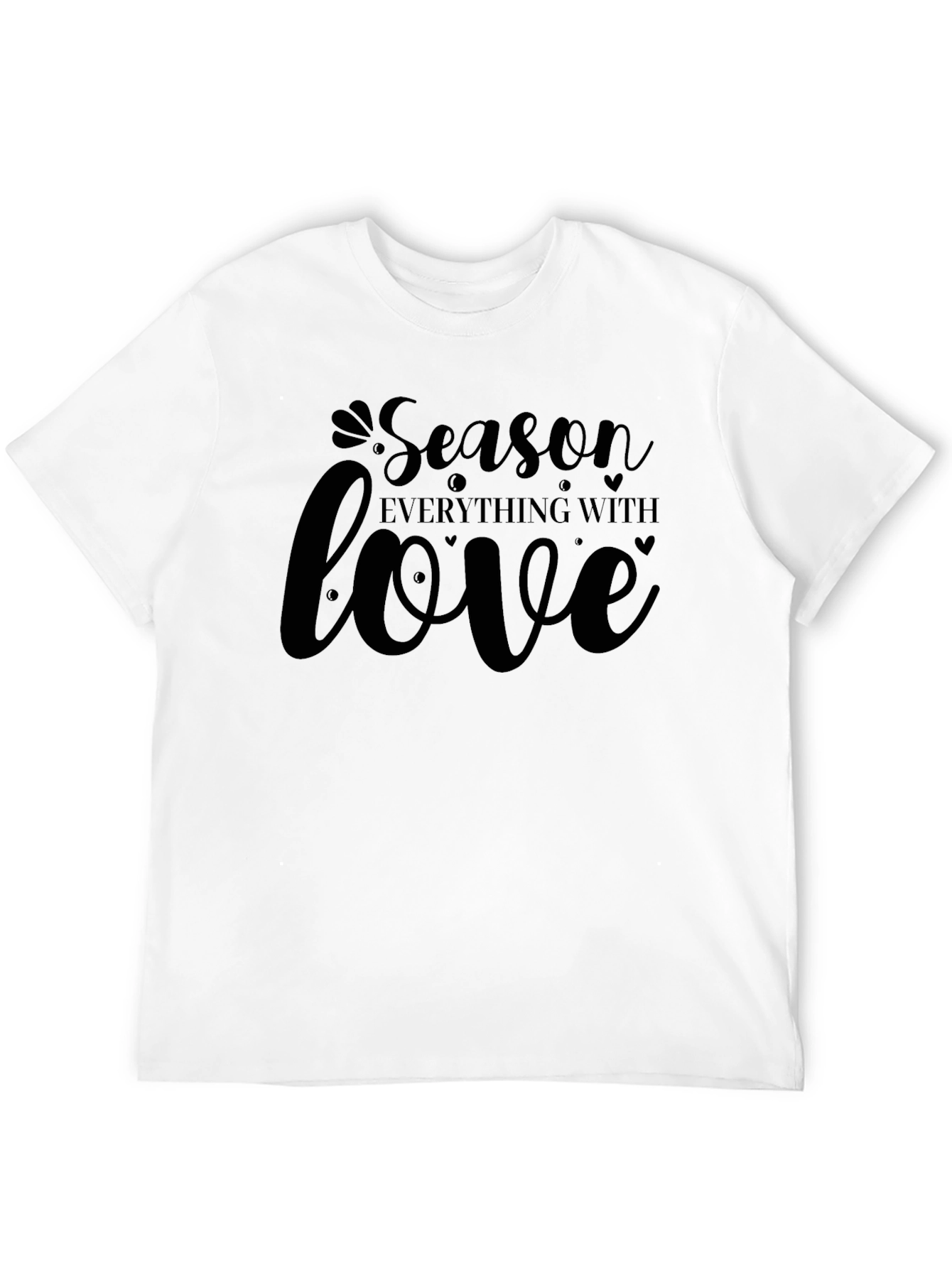 Black Season Everything With Love - Black T-Shirt view 12