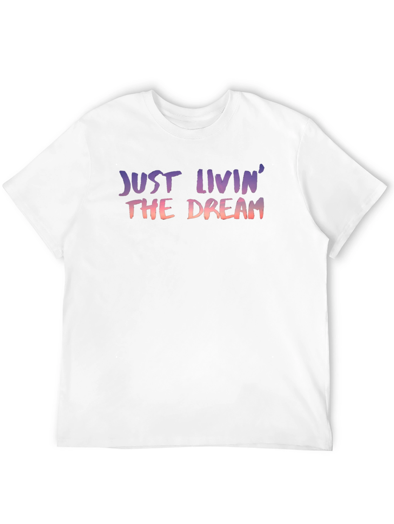 Black Just Livin' the Dream Graphic Tee view 12