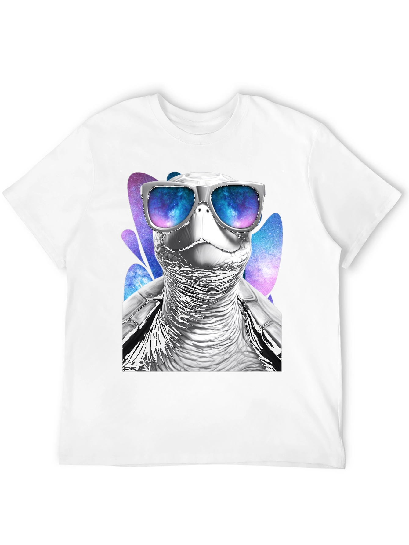 Black Cool Turtle Graphic T-Shirt view 12