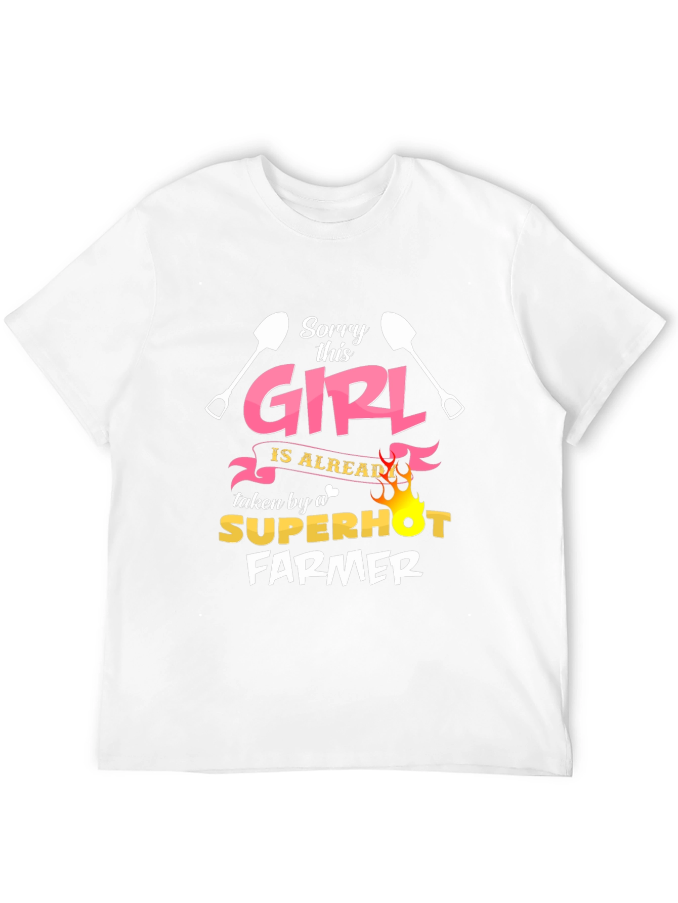 Funny Farmer T-Shirt - Sorry This Girl Taken - 12