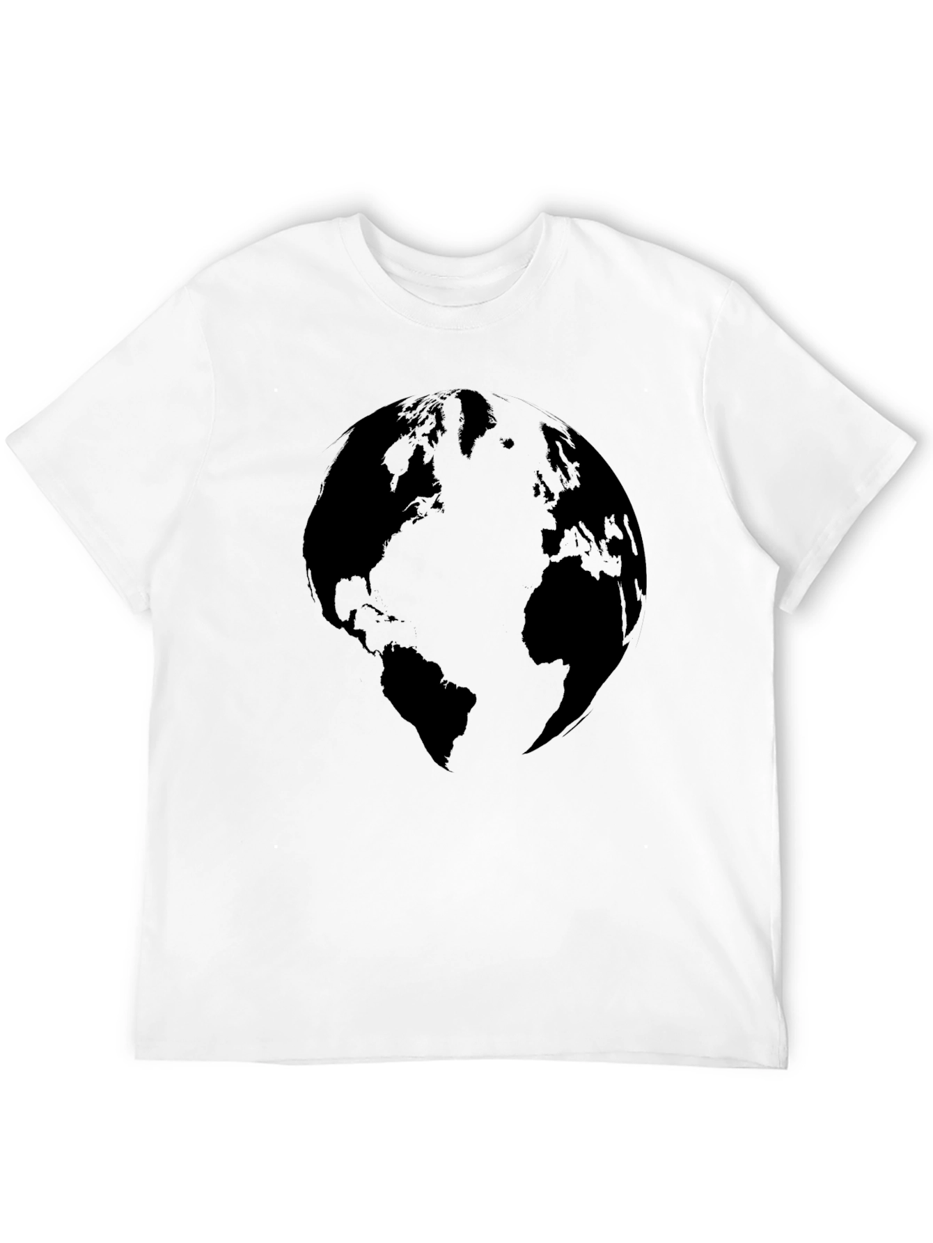 Black Earth Silhouette Graphic Tee - Black view 12