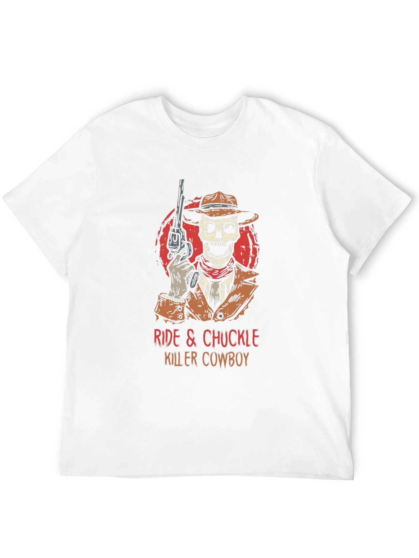 Black Ride & Chuckle Killer Cowboy Graphic Tee view 12