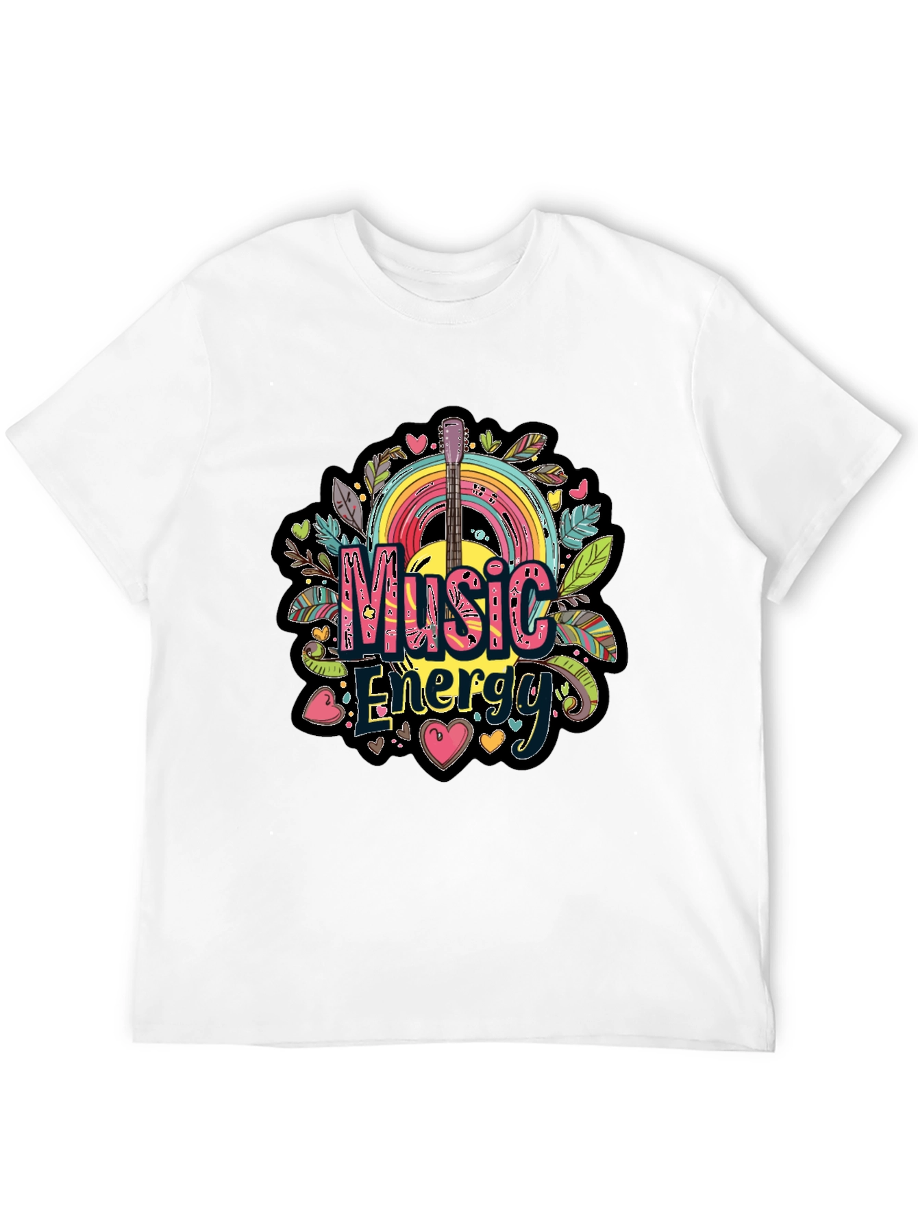 Black Music Energy Graphic Tee view 12