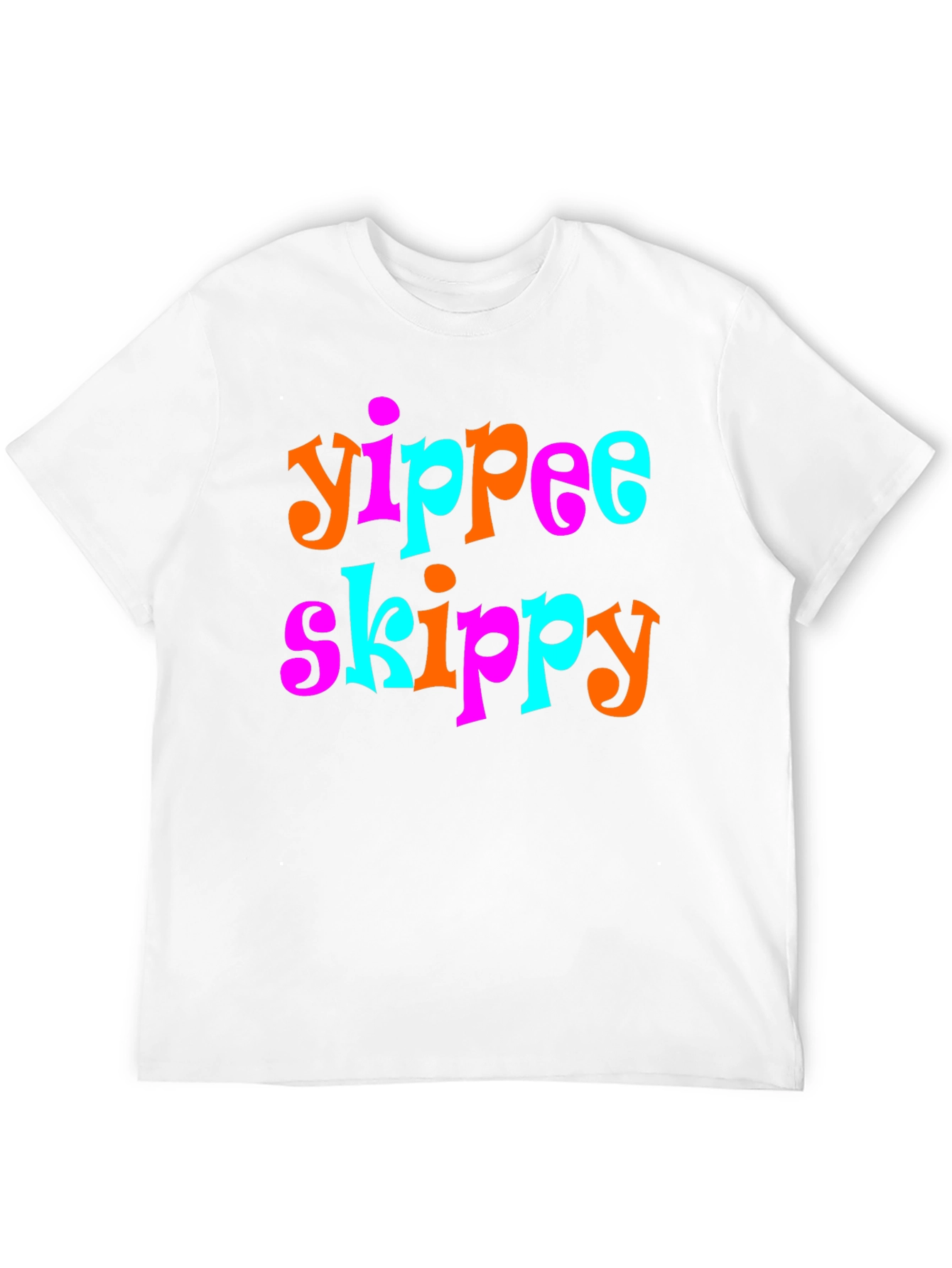 Black Yippee Skippy Graphic Tee - Retro Style view 12