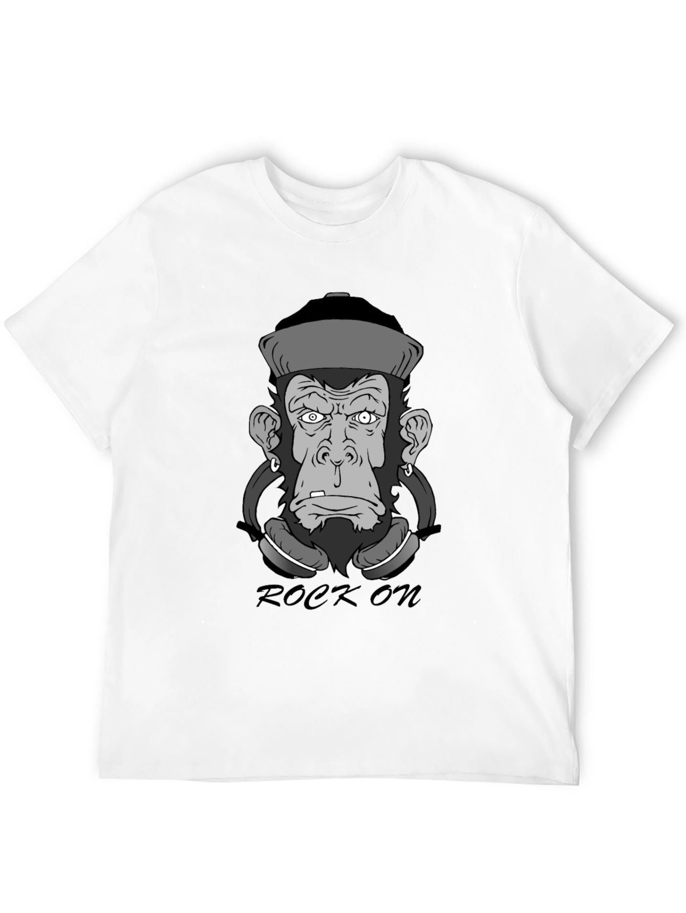 Rock On Monkey Graphic T-Shirt - 12