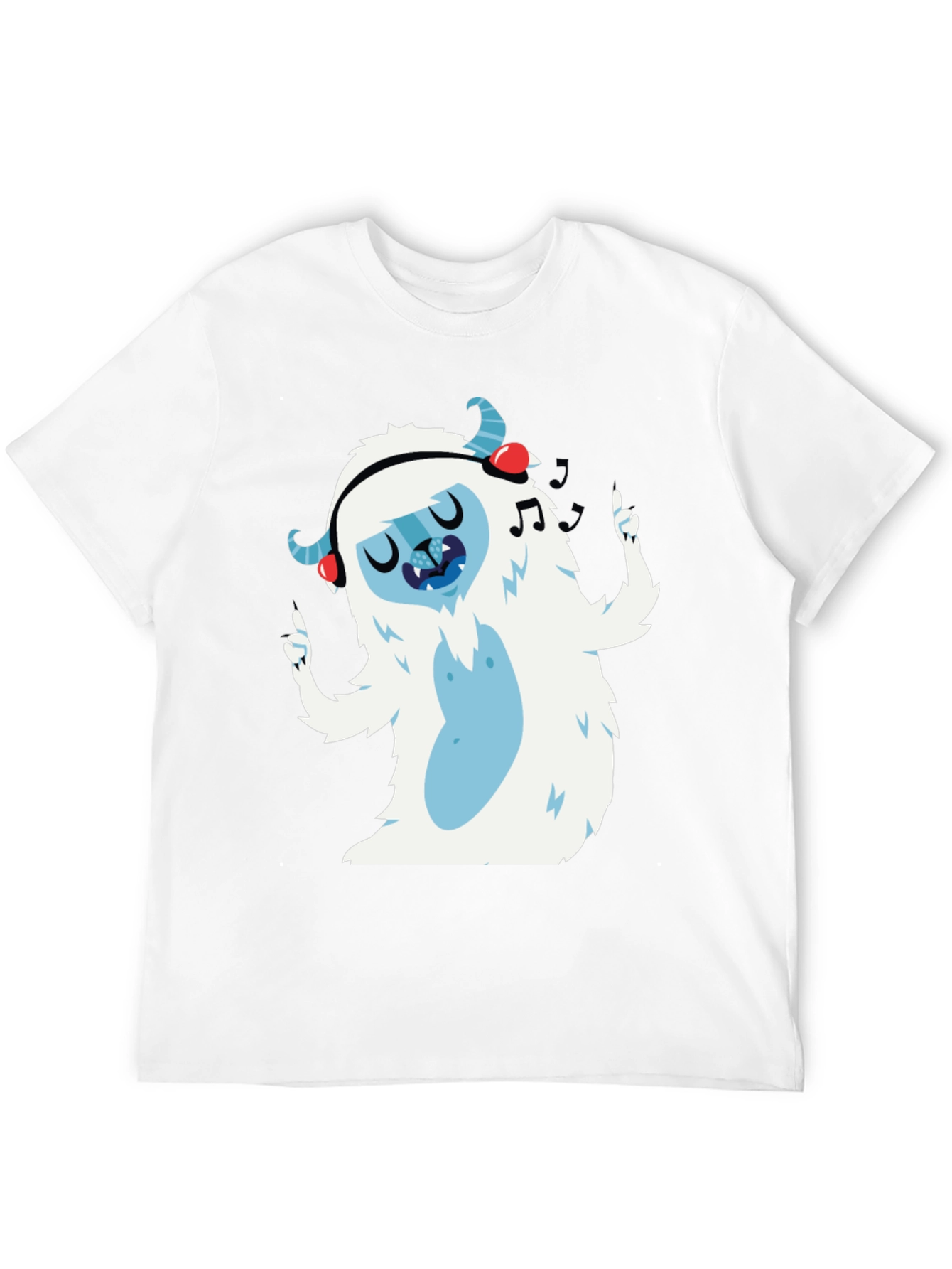 Black Funky Yeti T-Shirt view 12