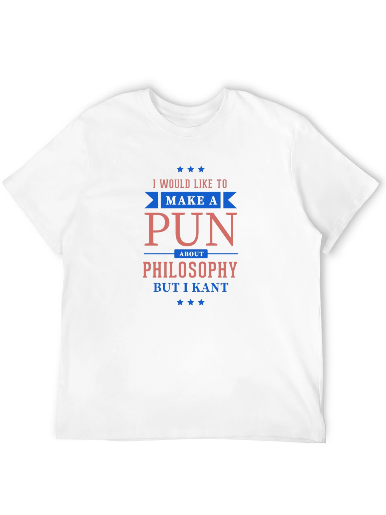 Black Funny Philosophy Pun T-Shirt - I Kant view 12