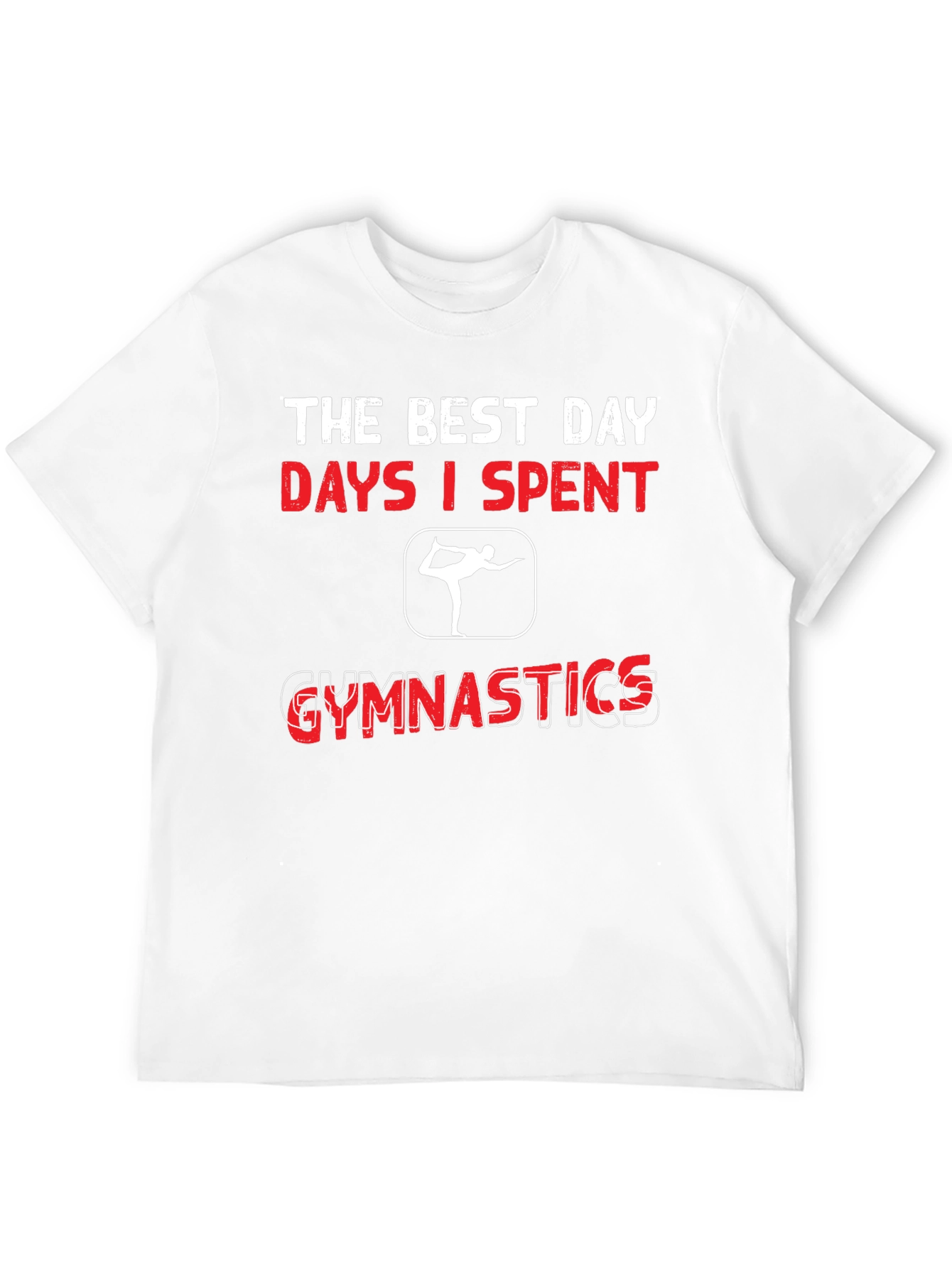 Black Gymnastics T-Shirt - Best Days I Spent view 12