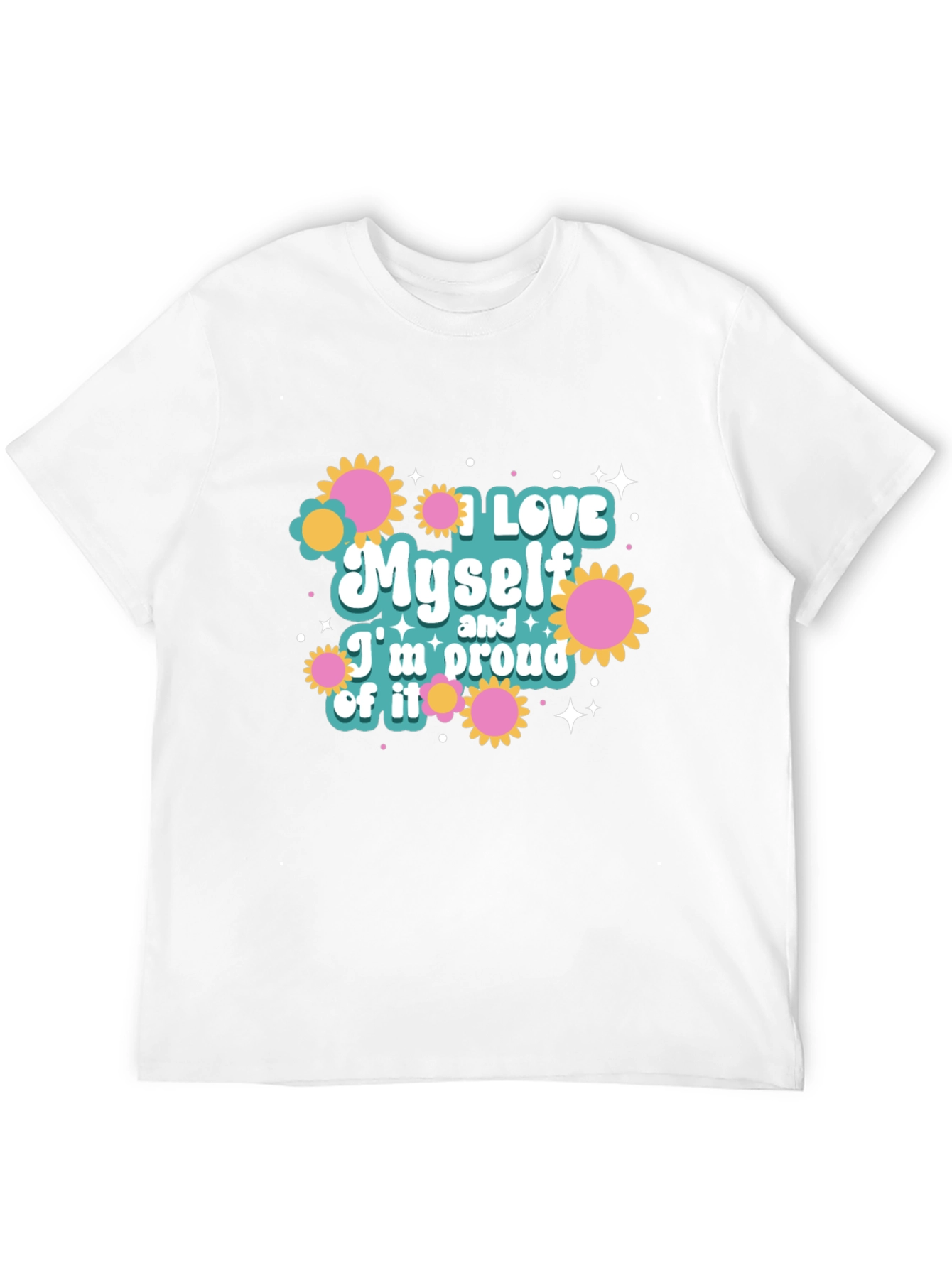 Black I Love Myself Graphic Tee view 12