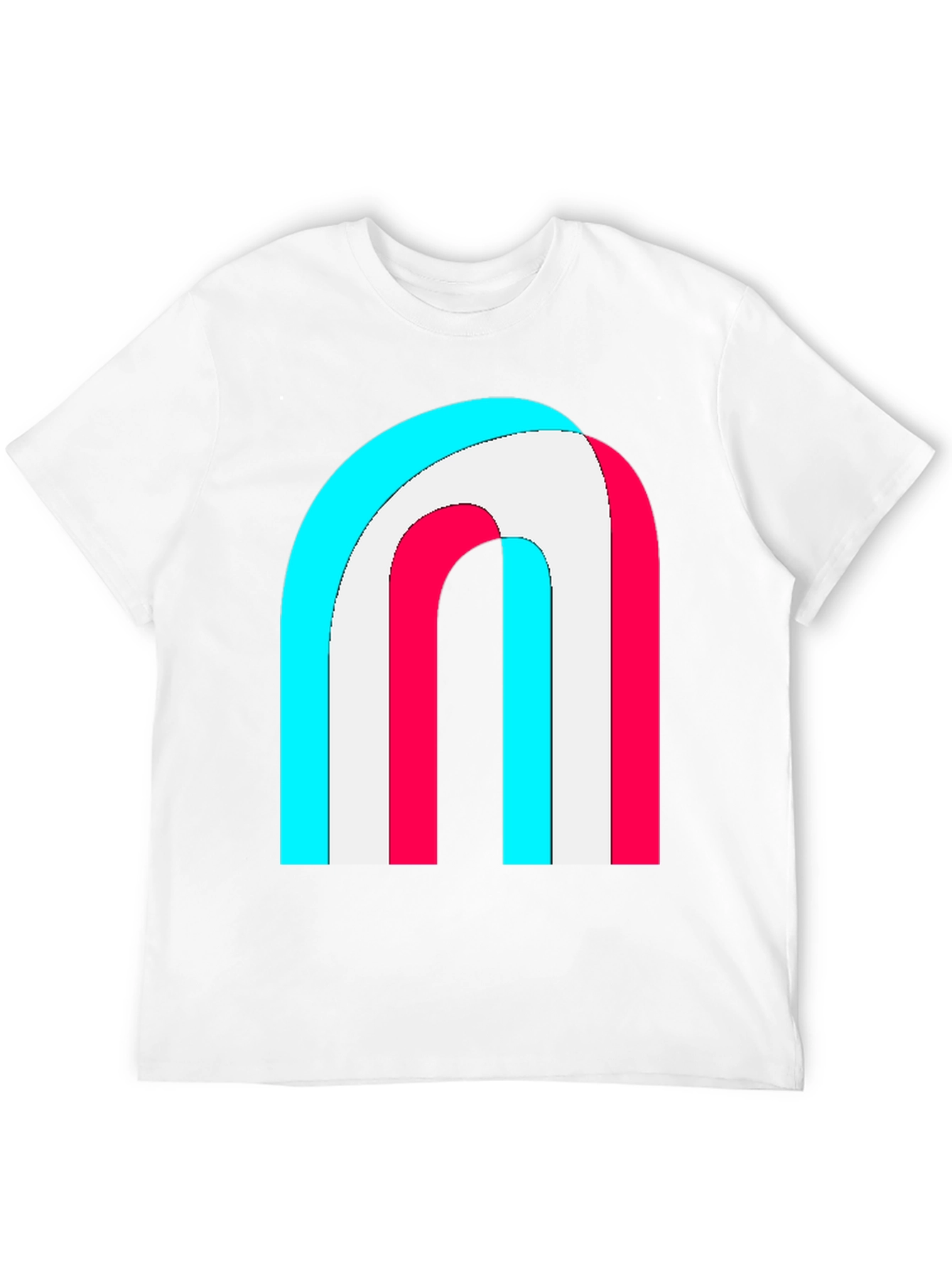 Black Retro Rainbow Arch Graphic Tee - Stylish Comfort view 12