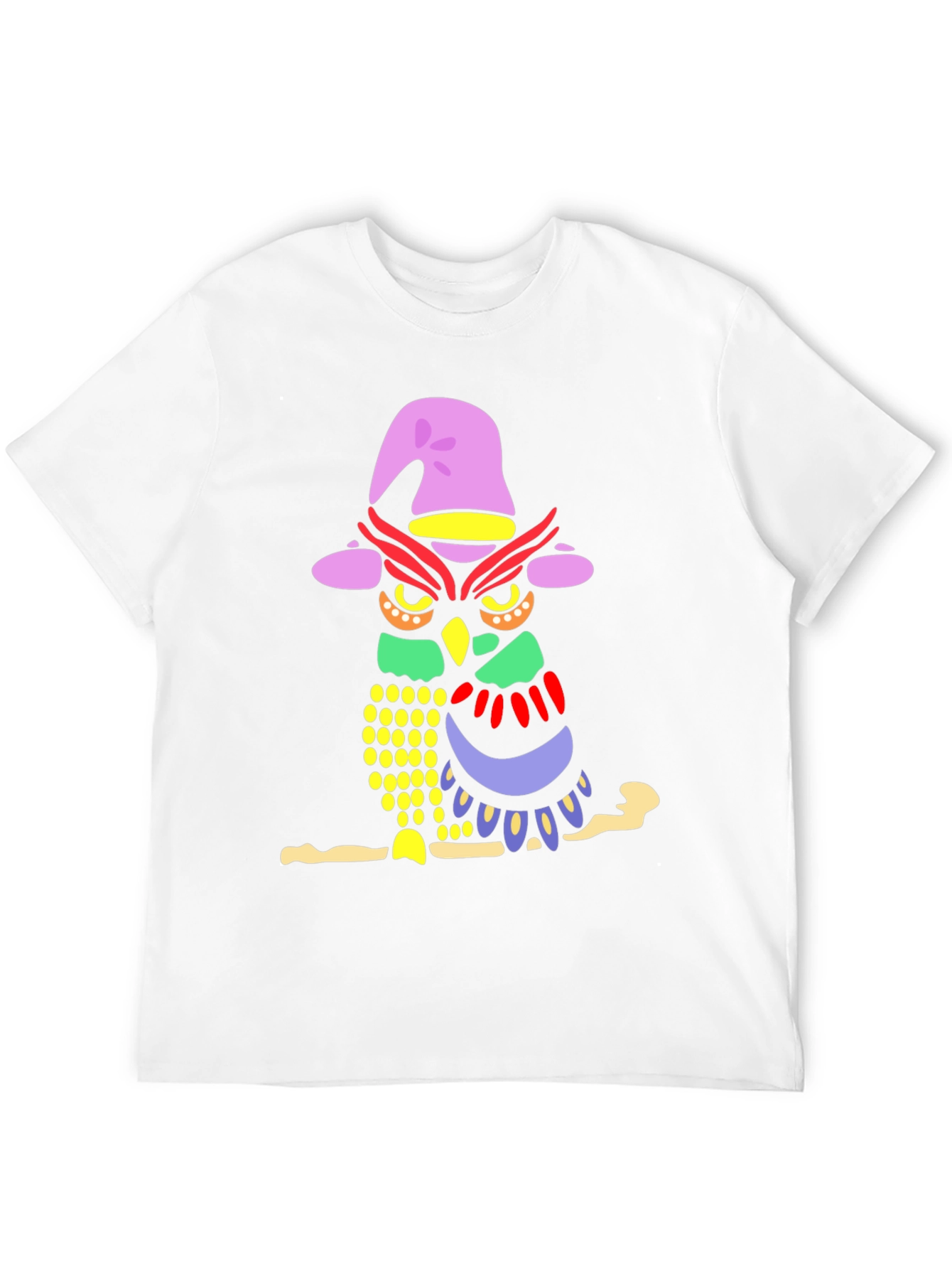 Black Wizard Owl T-Shirt - Unisex Graphic Tee view 12