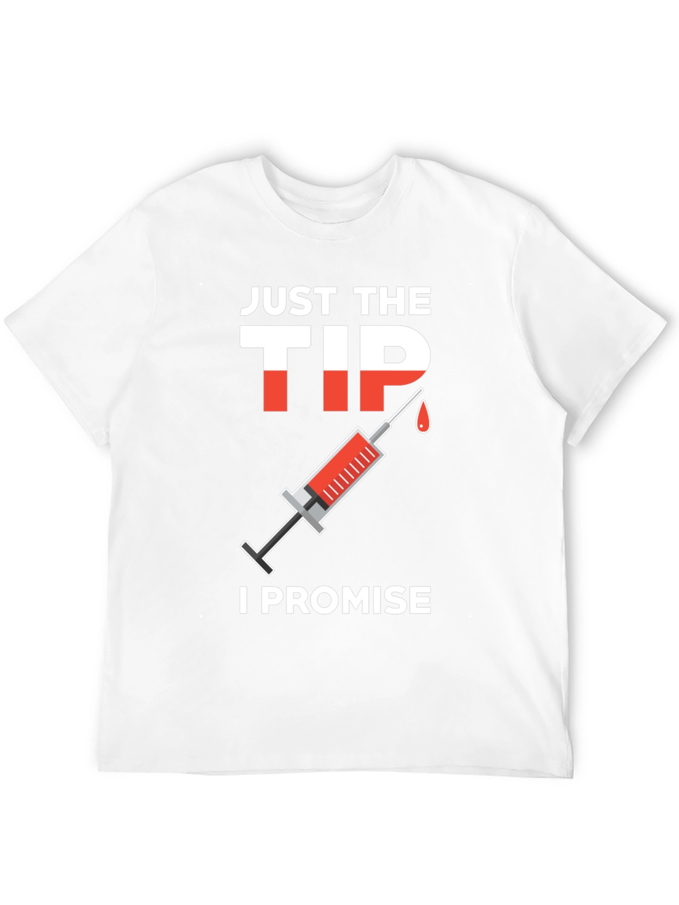 Black Just The Tip I Promise T-Shirt view 12