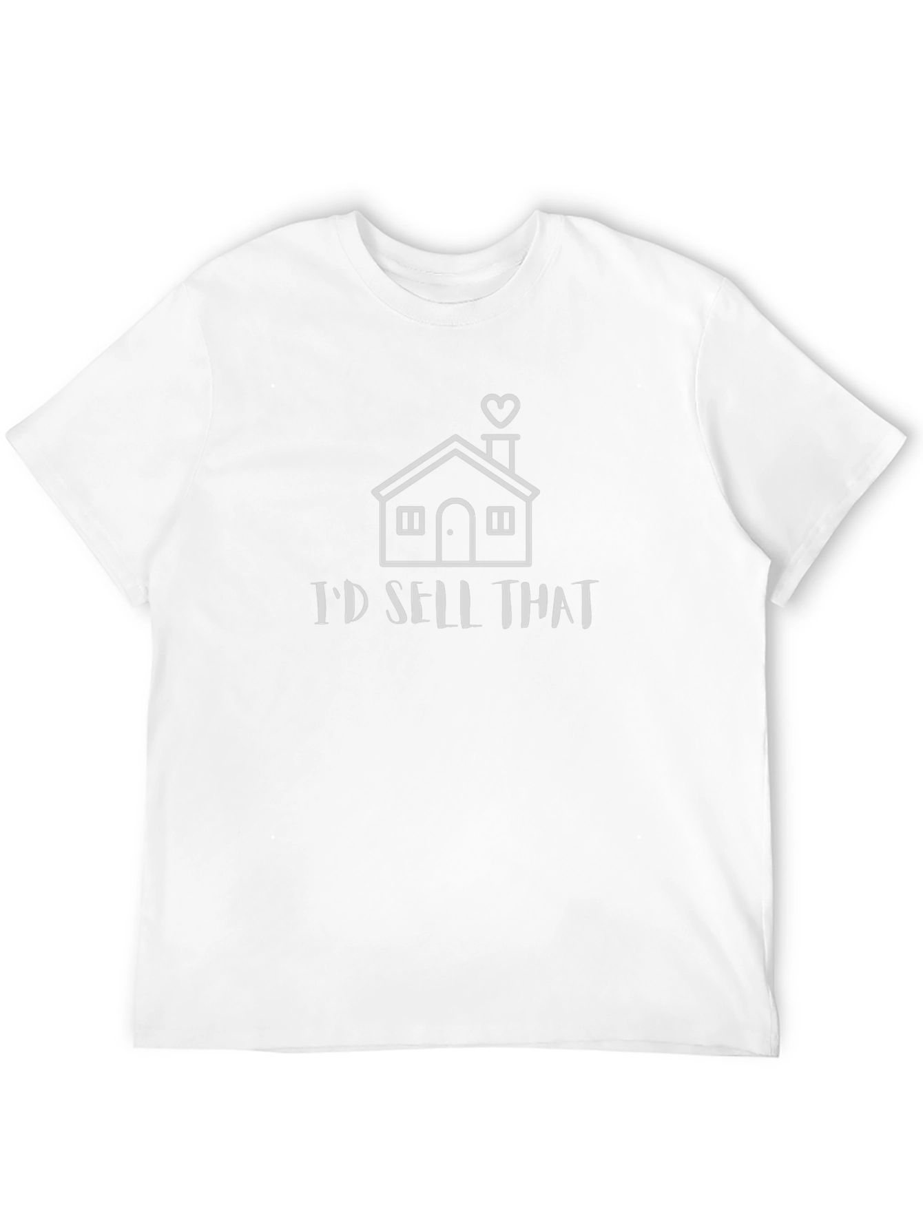 Black I'd Sell That T-Shirt | Realtor Apparel view 12