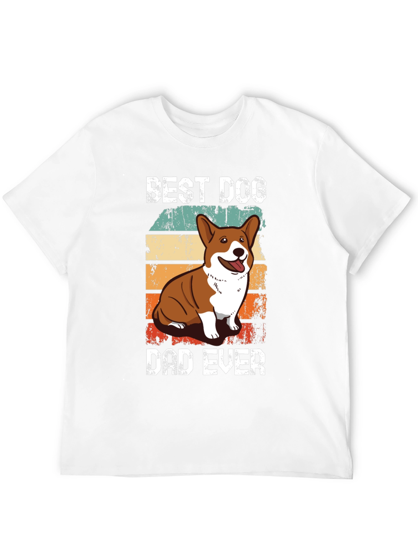 Black Best Dog Dad Ever T-Shirt view 12