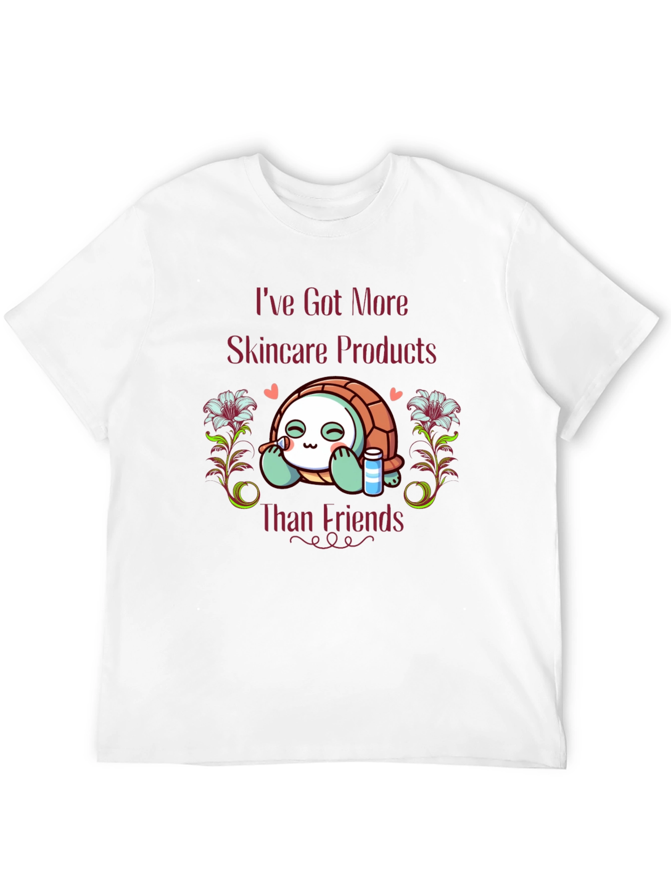 Black Skincare Turtle T-Shirt - Funny & Stylish Tee view 12