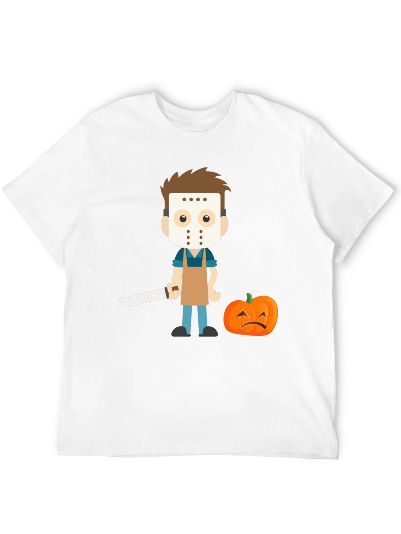 Black Halloween Cartoon Graphic Tee view 12