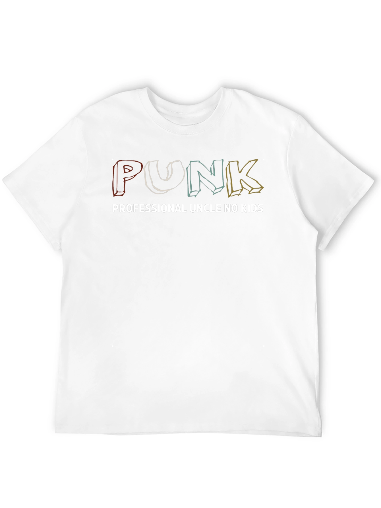 Black Professional Uncle No Kids Graphic T-Shirt view 12