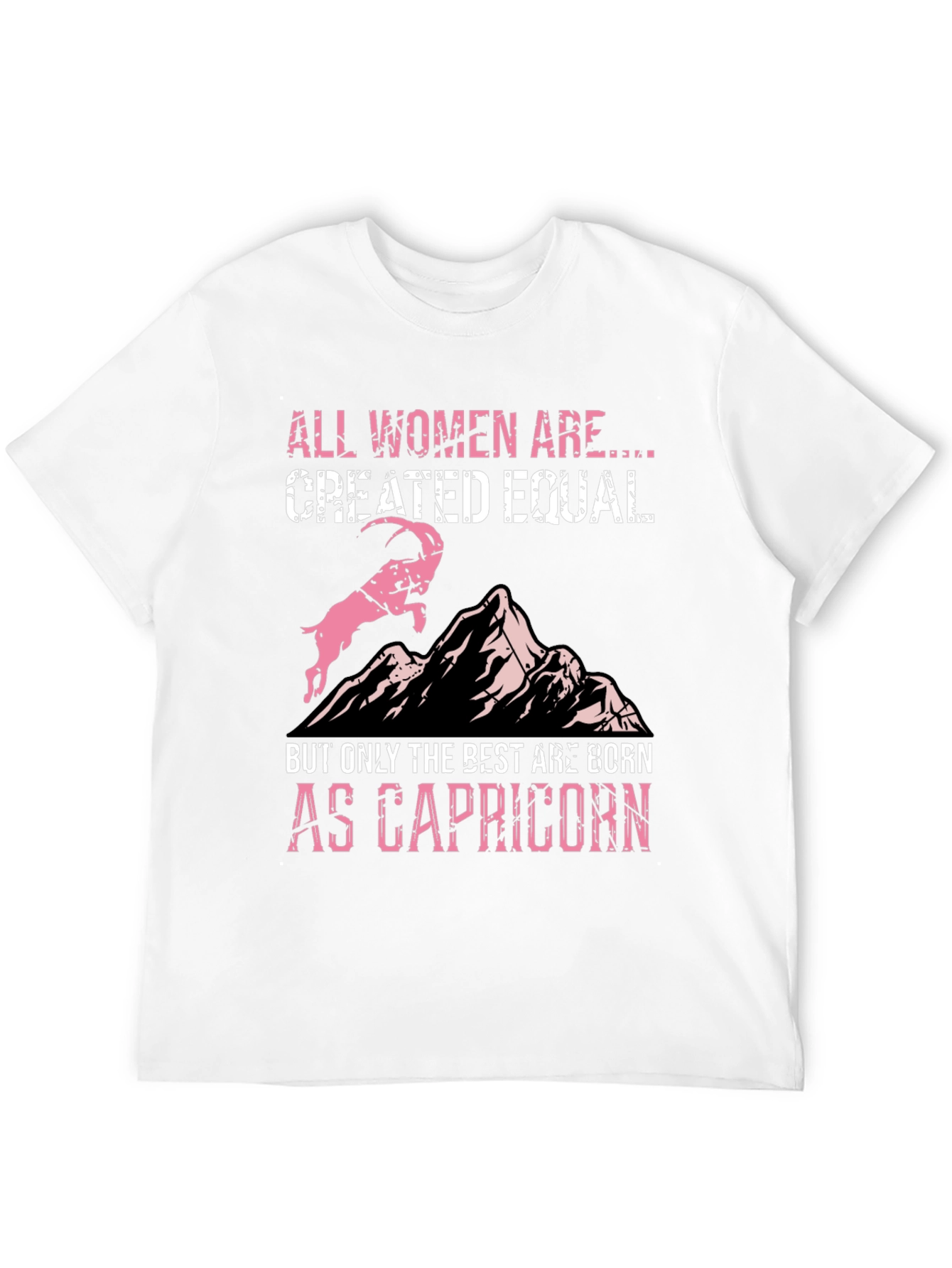 Capricorn Women's Graphic Tee - Zodiac Birthday Shirt - 12