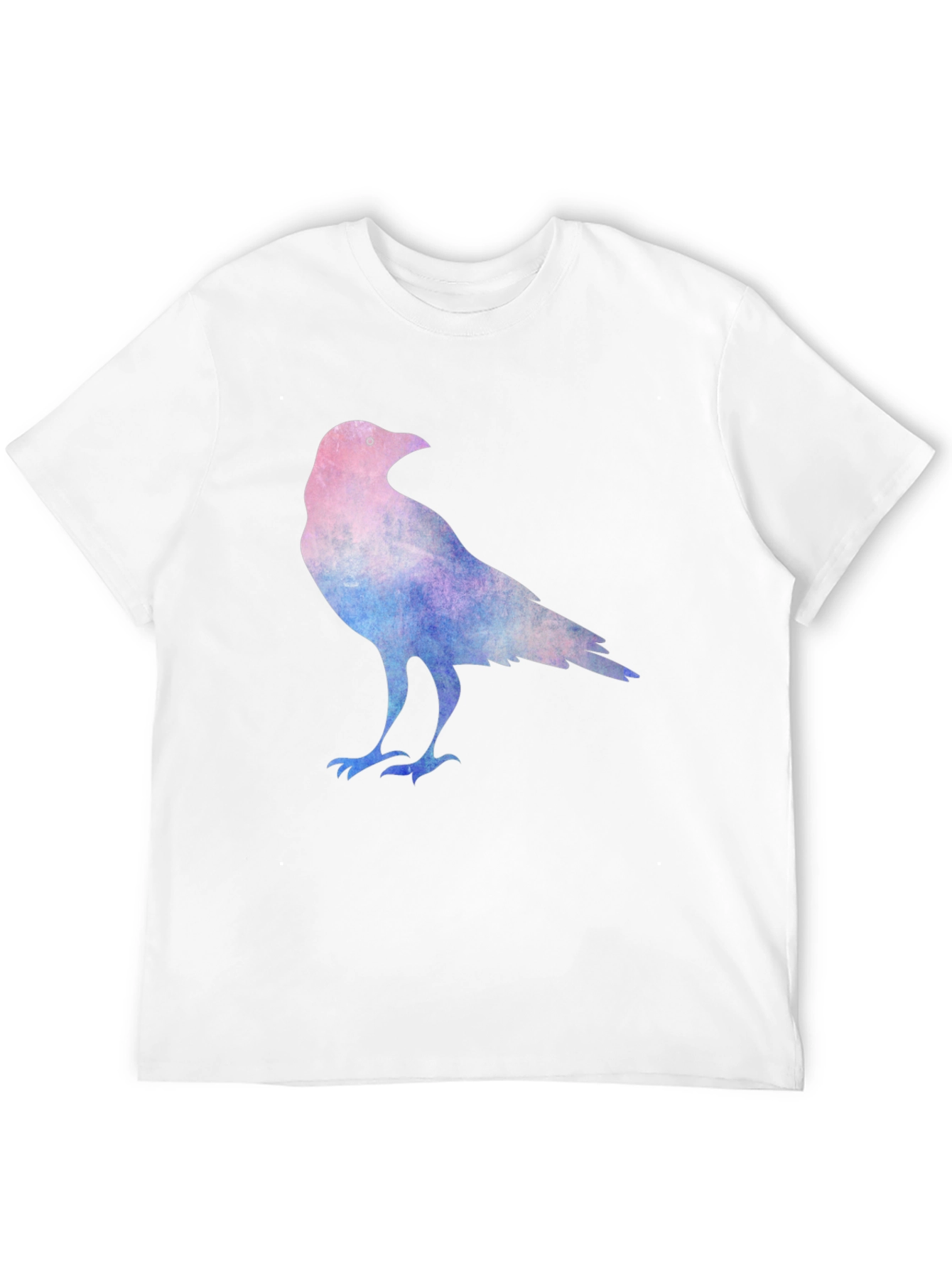 Black Raven Graphic Tee - Cotton Blend Comfort view 12