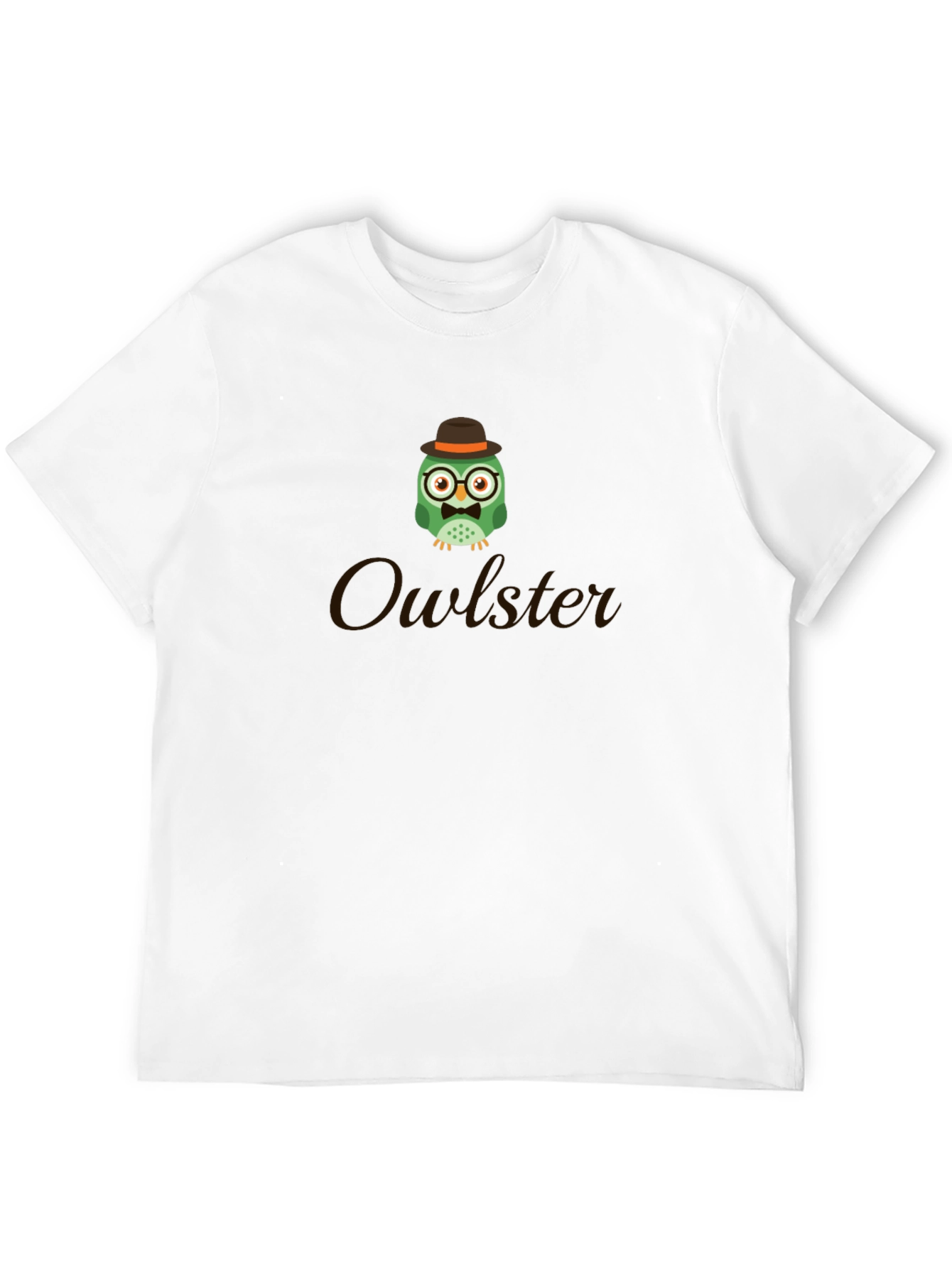 Black Owlster Graphic Tee - Cool Men's Black T-Shirt view 12