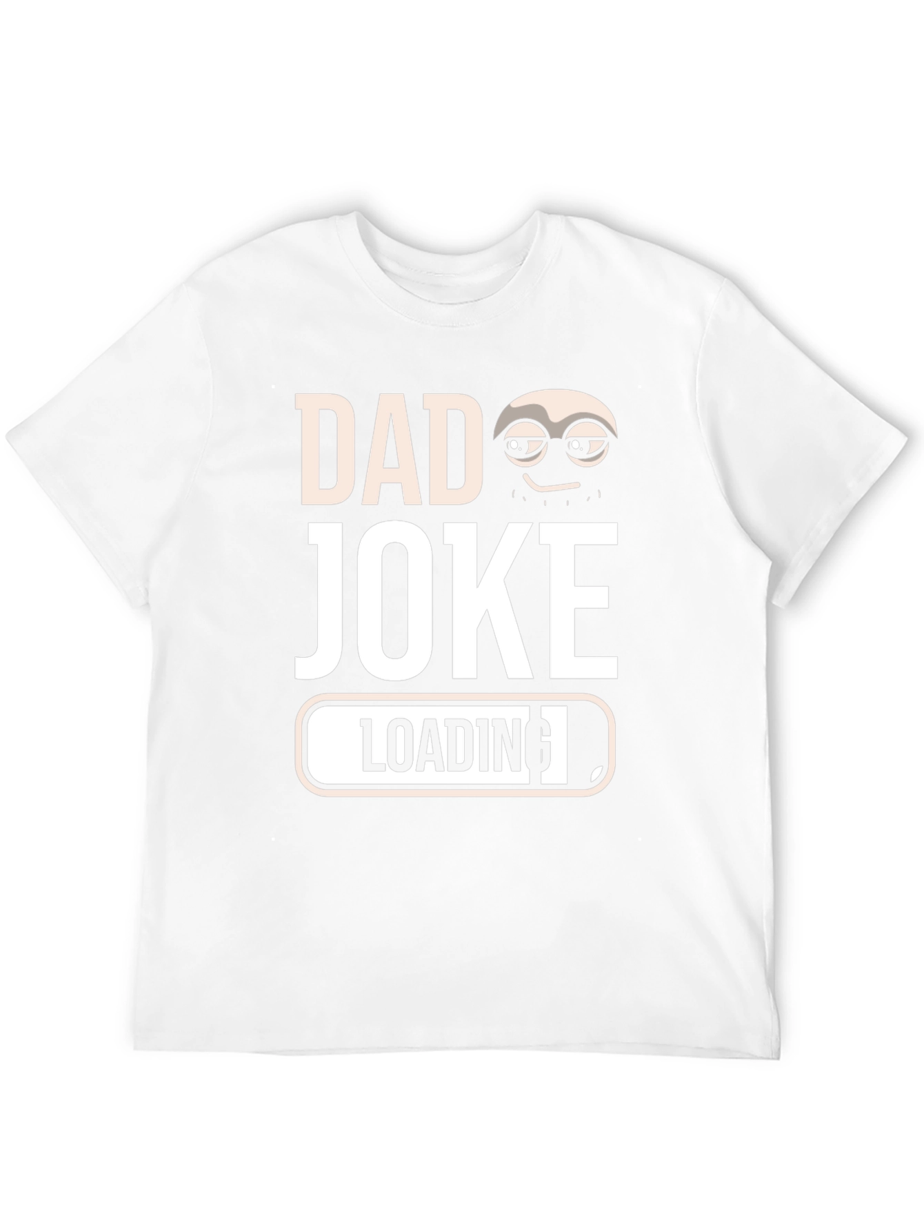 Black Dad Joke Loading T-Shirt - Funny Father's Day Tee view 12