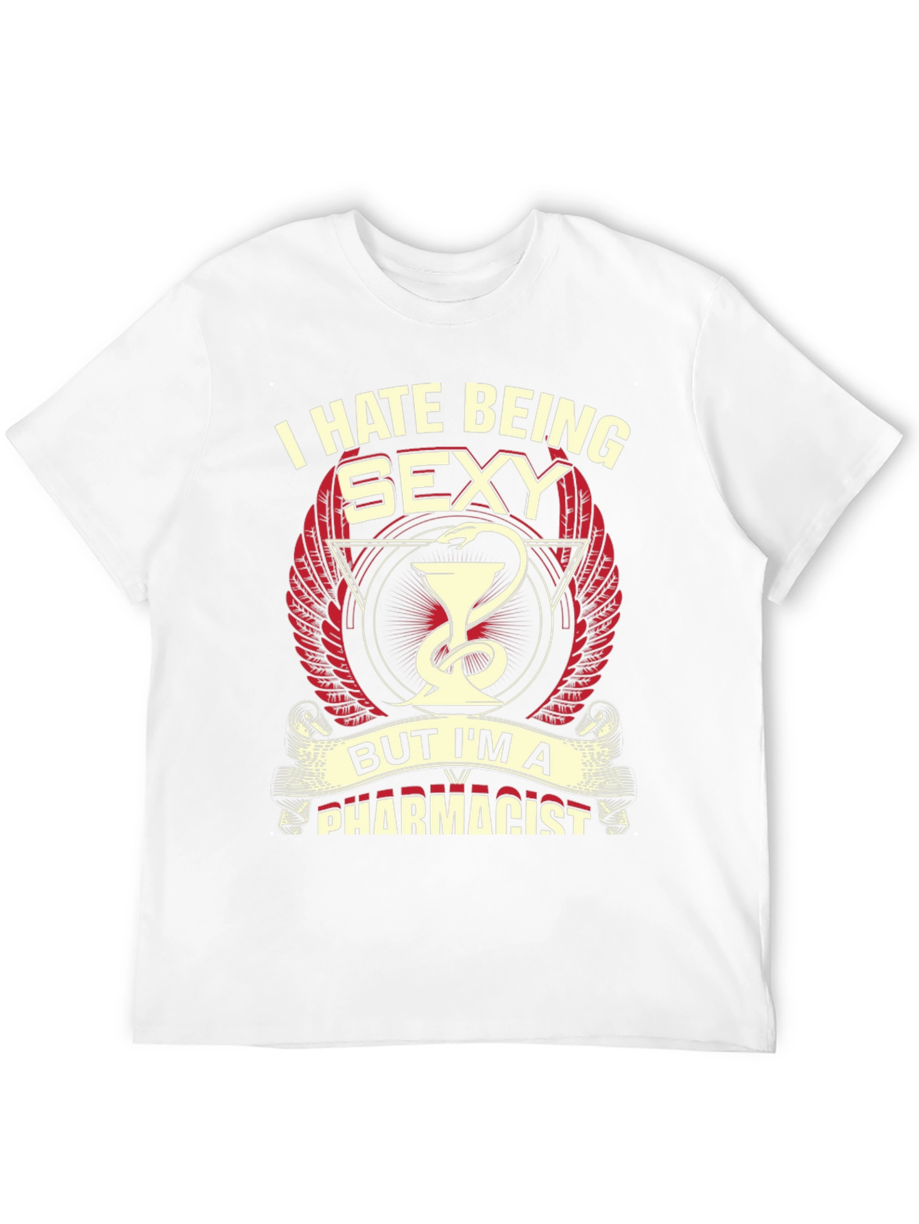 Black Funny Pharmacist T-Shirt - I Hate Being Sexy Tee view 12