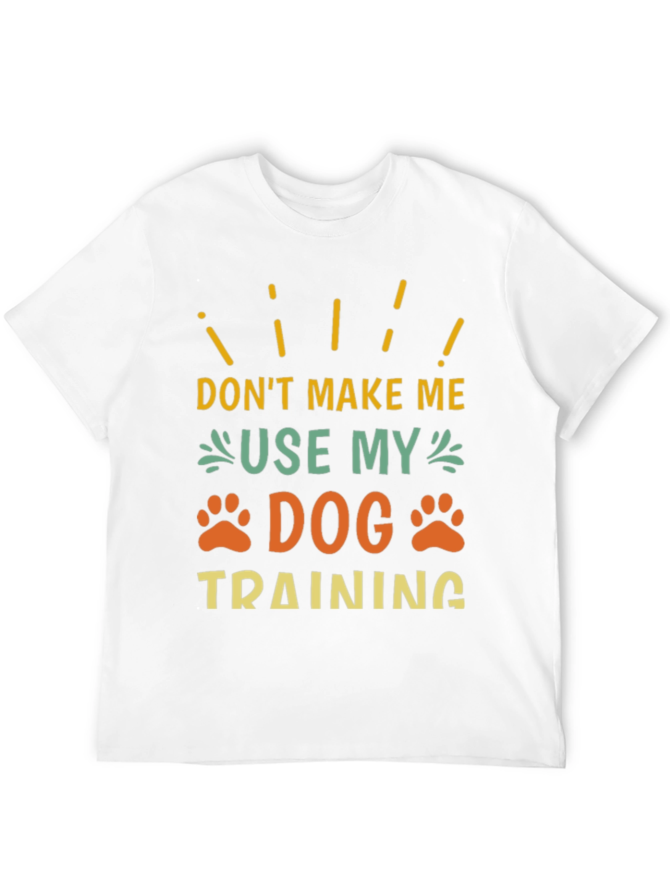 Black Dog Training T-Shirt - Funny Pet Lover Tee view 12