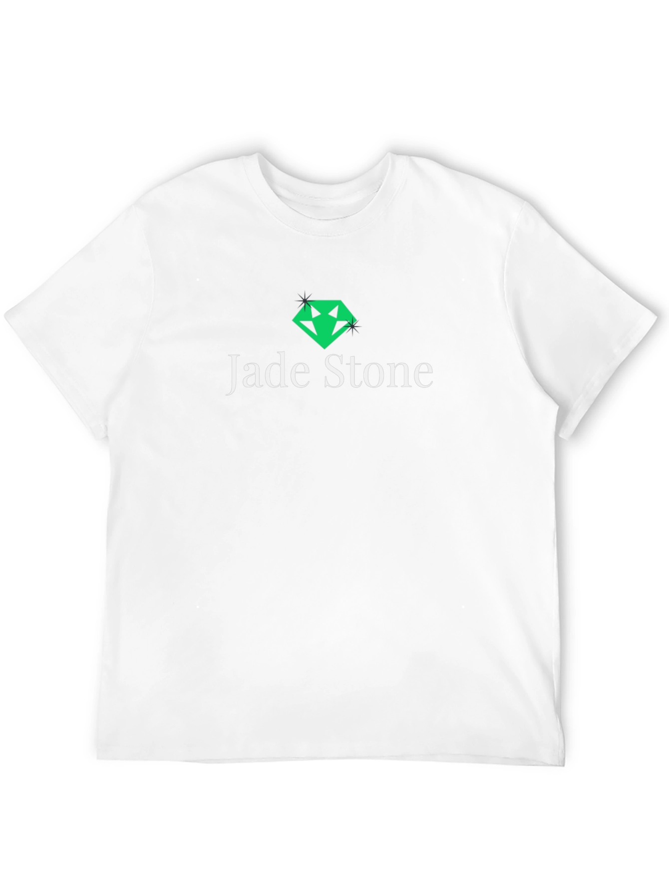 Black Jade Stone Graphic T-Shirt - Stylish Unisex Tee view 12