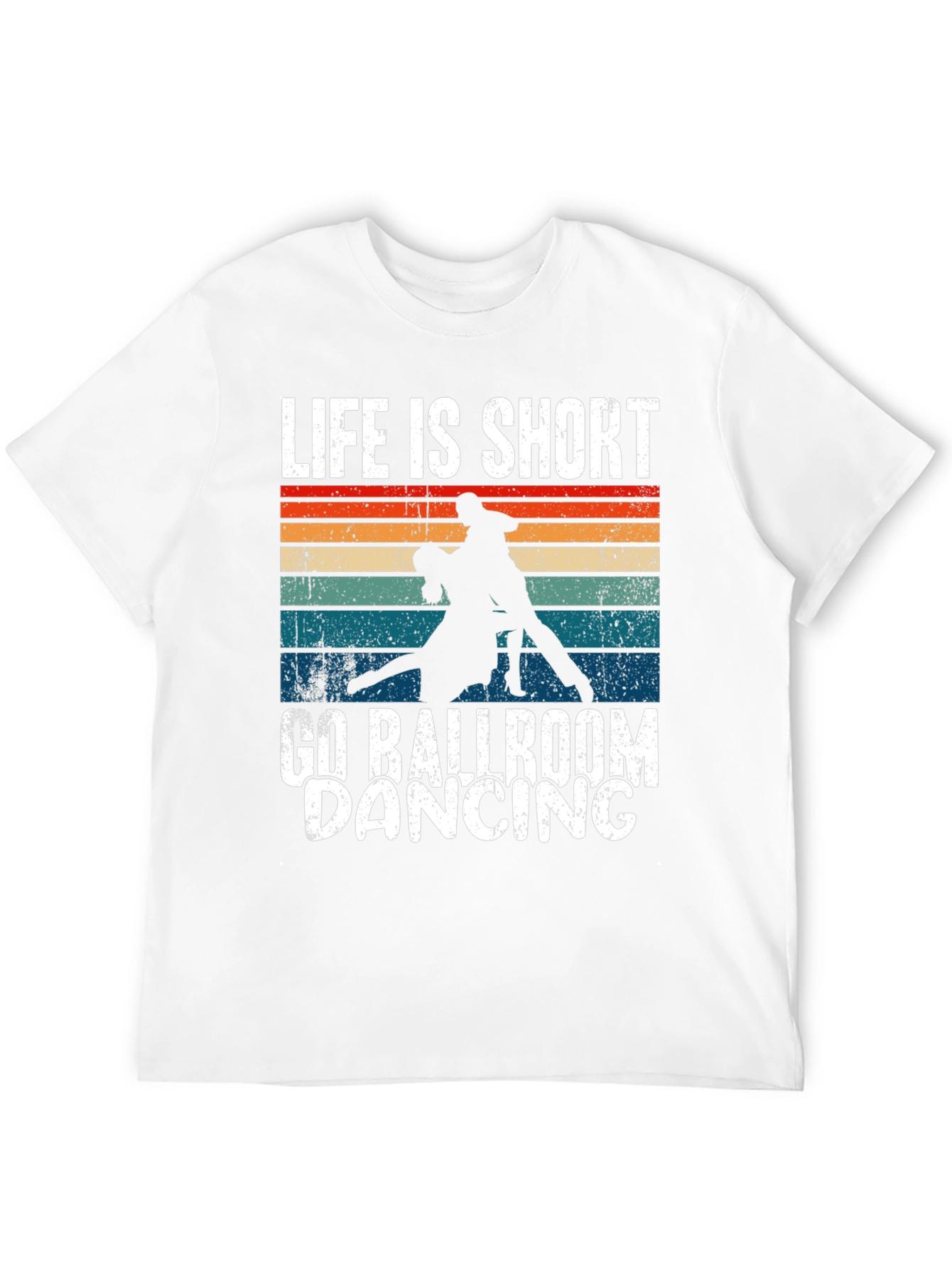 Black Life is Short Ballroom Dancing T-Shirt view 12