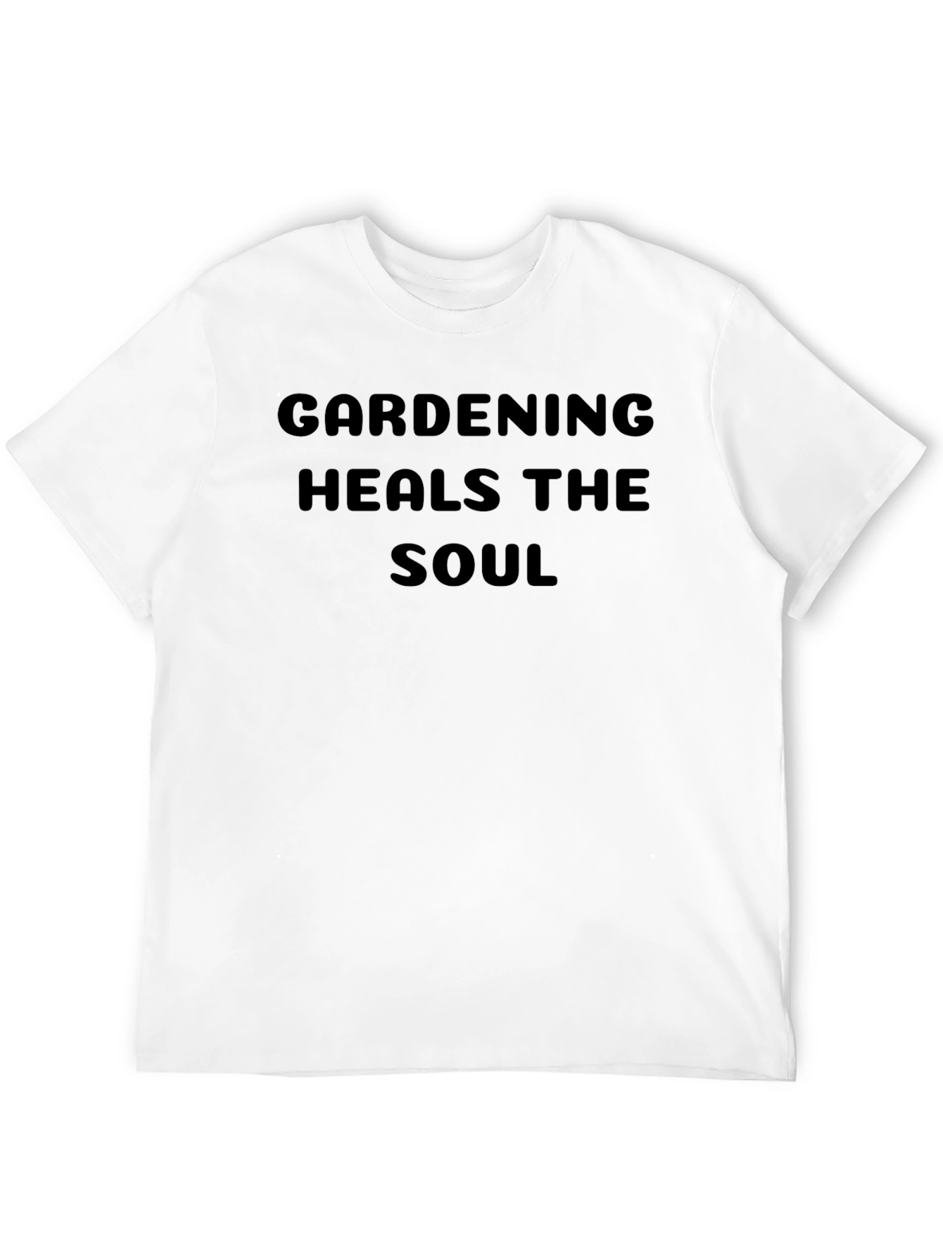 Black Gardening Heals the Soul T-Shirt view 12
