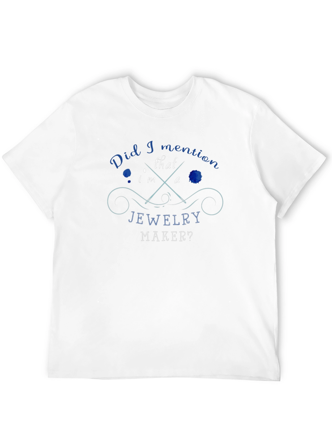 Black Jewelry Maker Graphic T-Shirt view 12