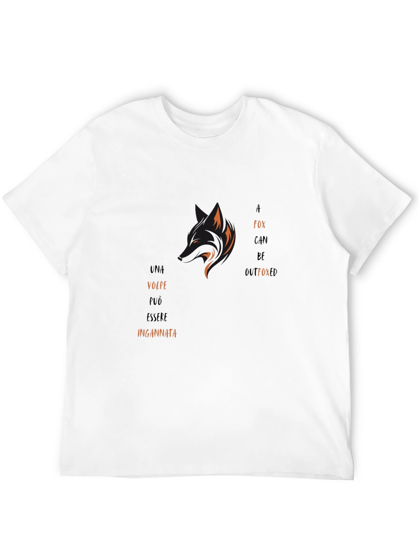 Black Outfoxed Graphic T-Shirt - Stylish Design view 12