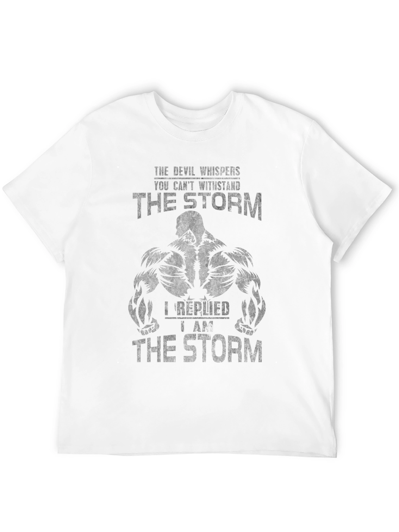Black The Storm Graphic Print T-Shirt view 12