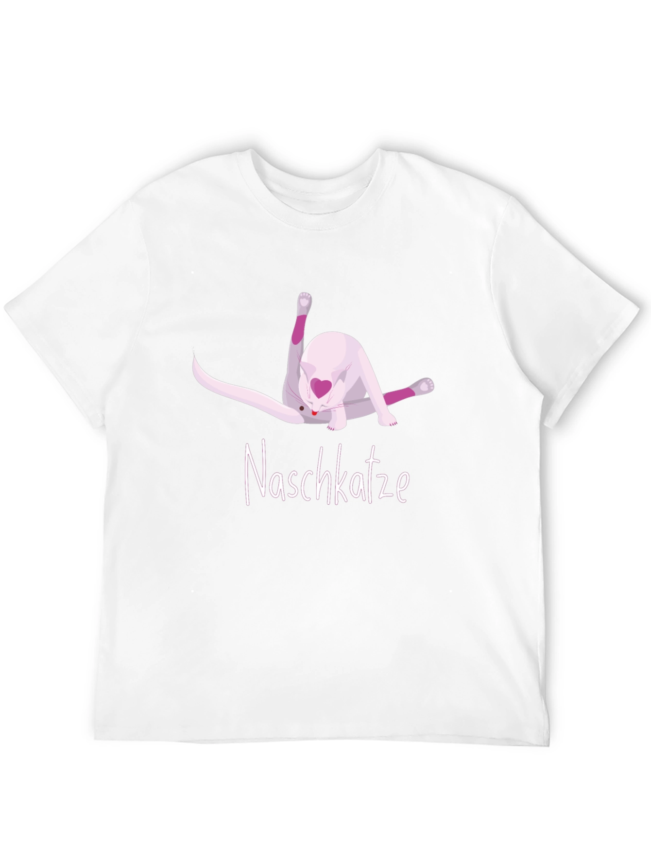 Black Naschkatze Cat T-Shirt view 12