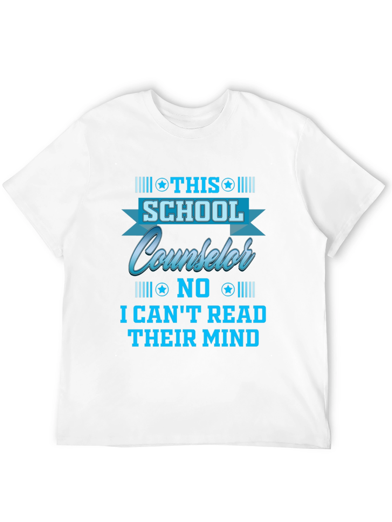 Black School Counselor T-Shirt - Read Minds? view 12
