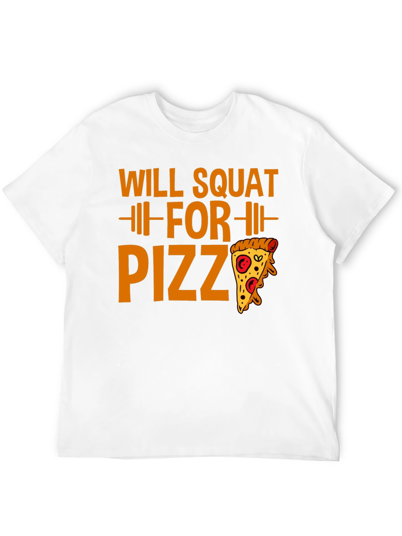 Black Will Squat for Pizza Funny Workout Tee view 12