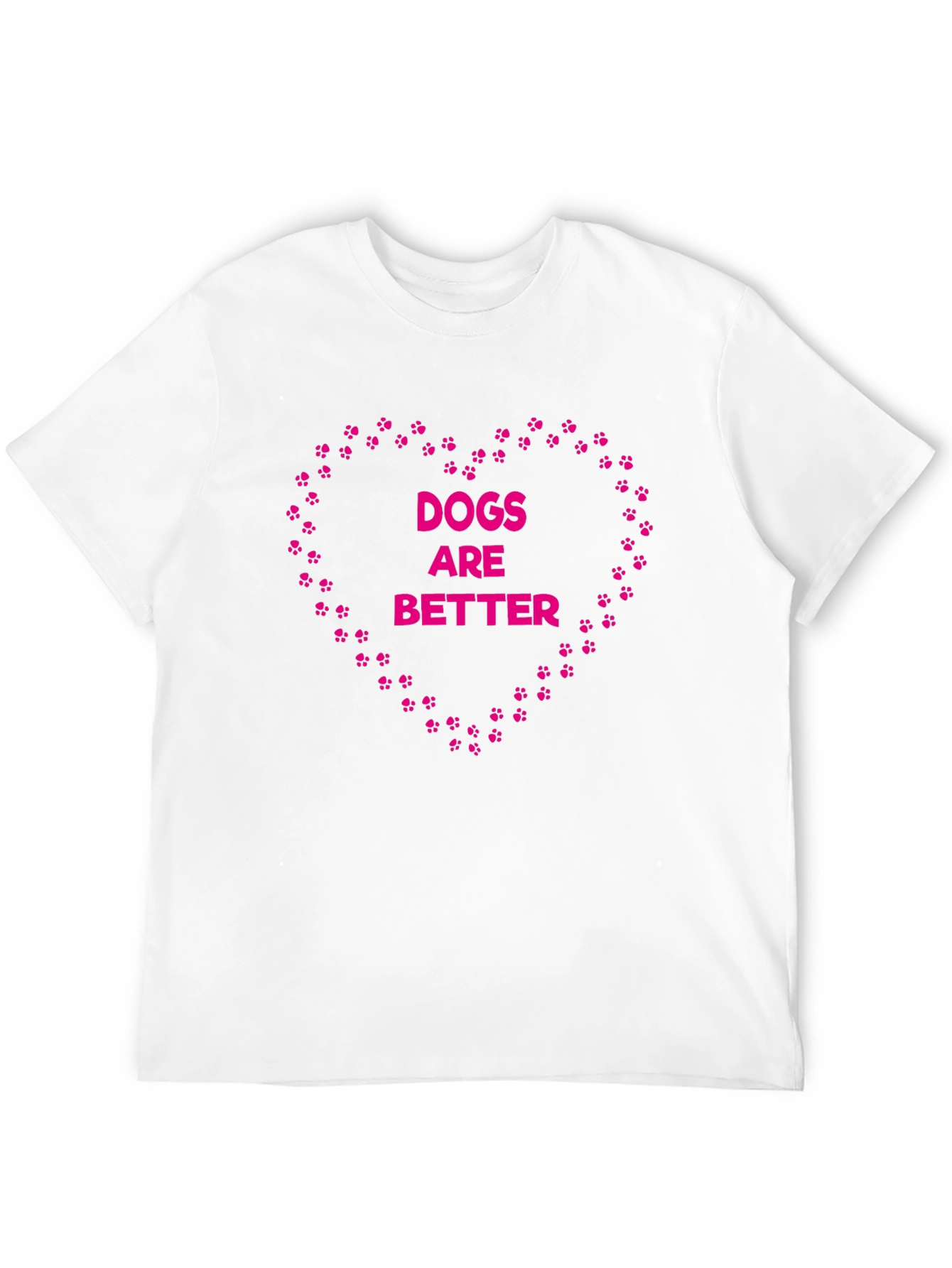 Black Dogs Are Better Graphic Tee - Heart Paw Prints view 12