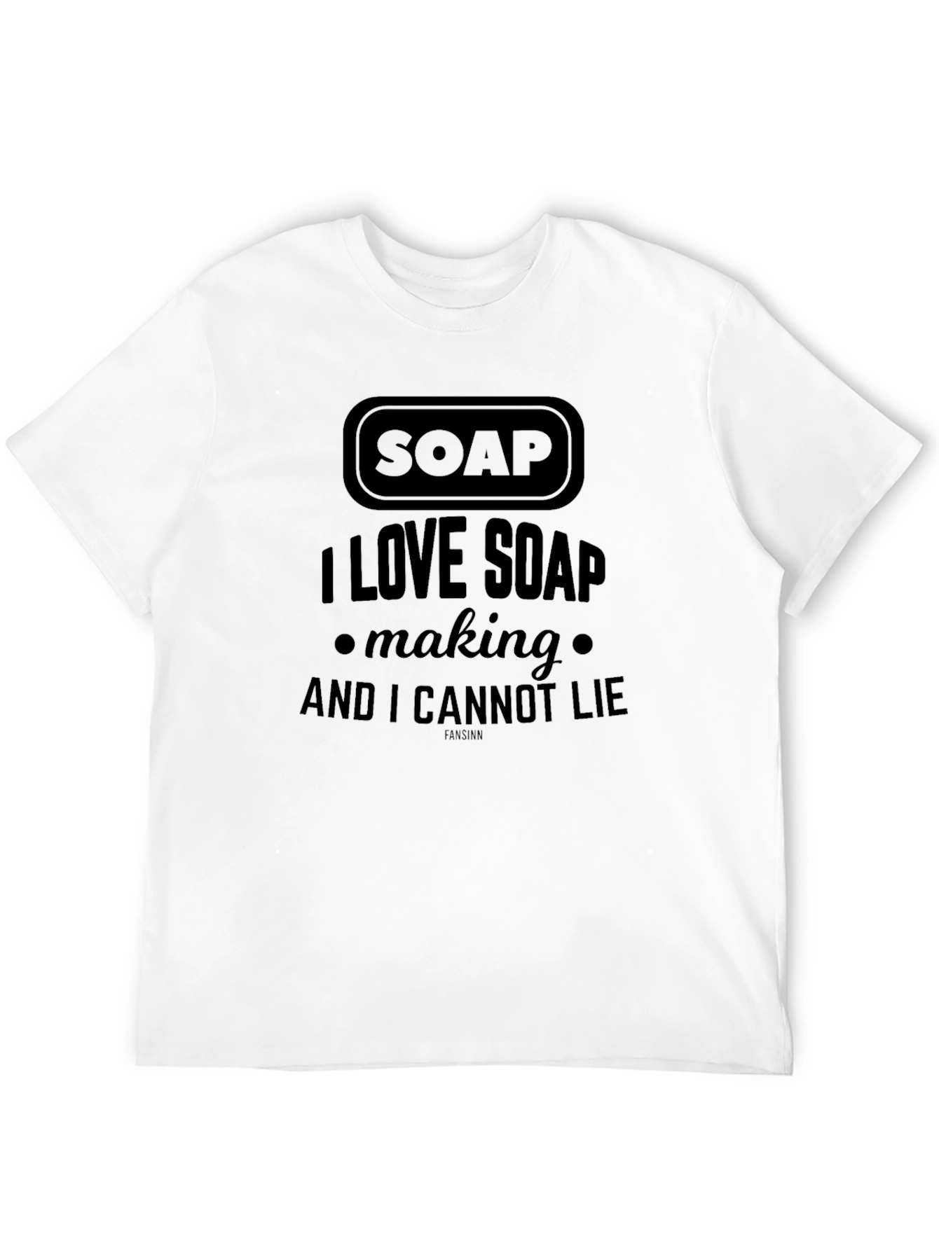 Black Funny Soap Making T-Shirt view 12