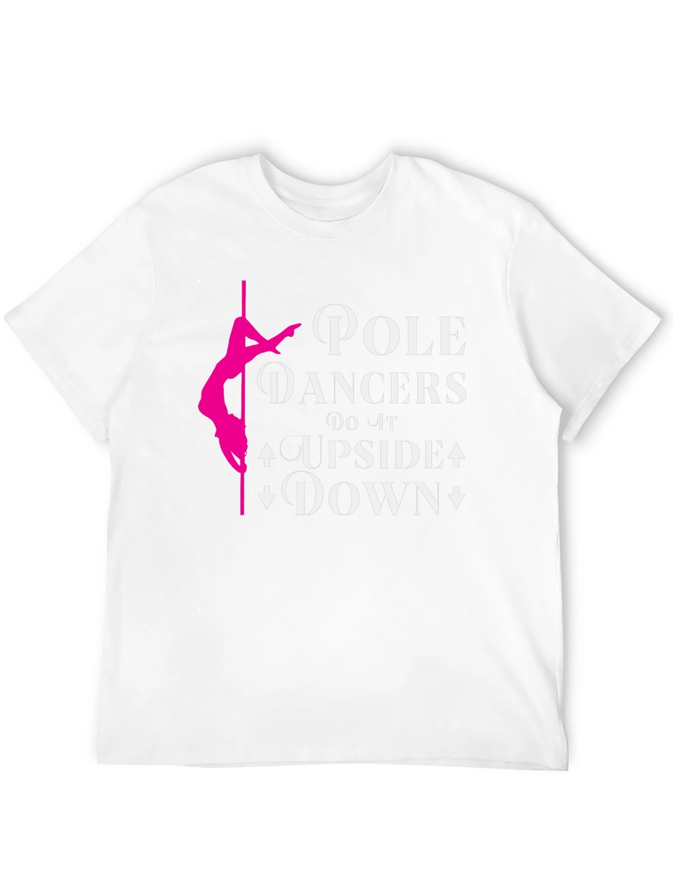 Black Pole Dancer T-Shirt: Upside Down Fun! view 12