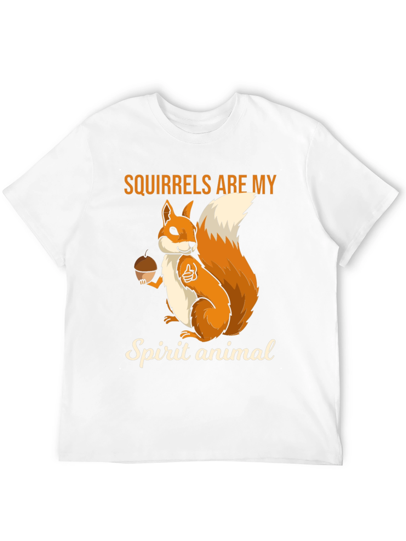 Black Squirrel Spirit Animal T-Shirt - Cute Novelty Tee view 12