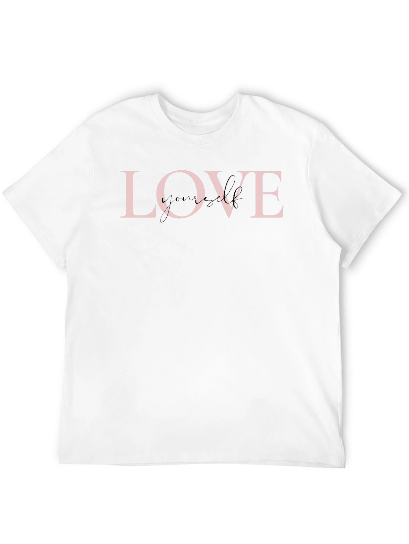 Black Love Yourself Graphic Tee - Trendy Comfort view 12