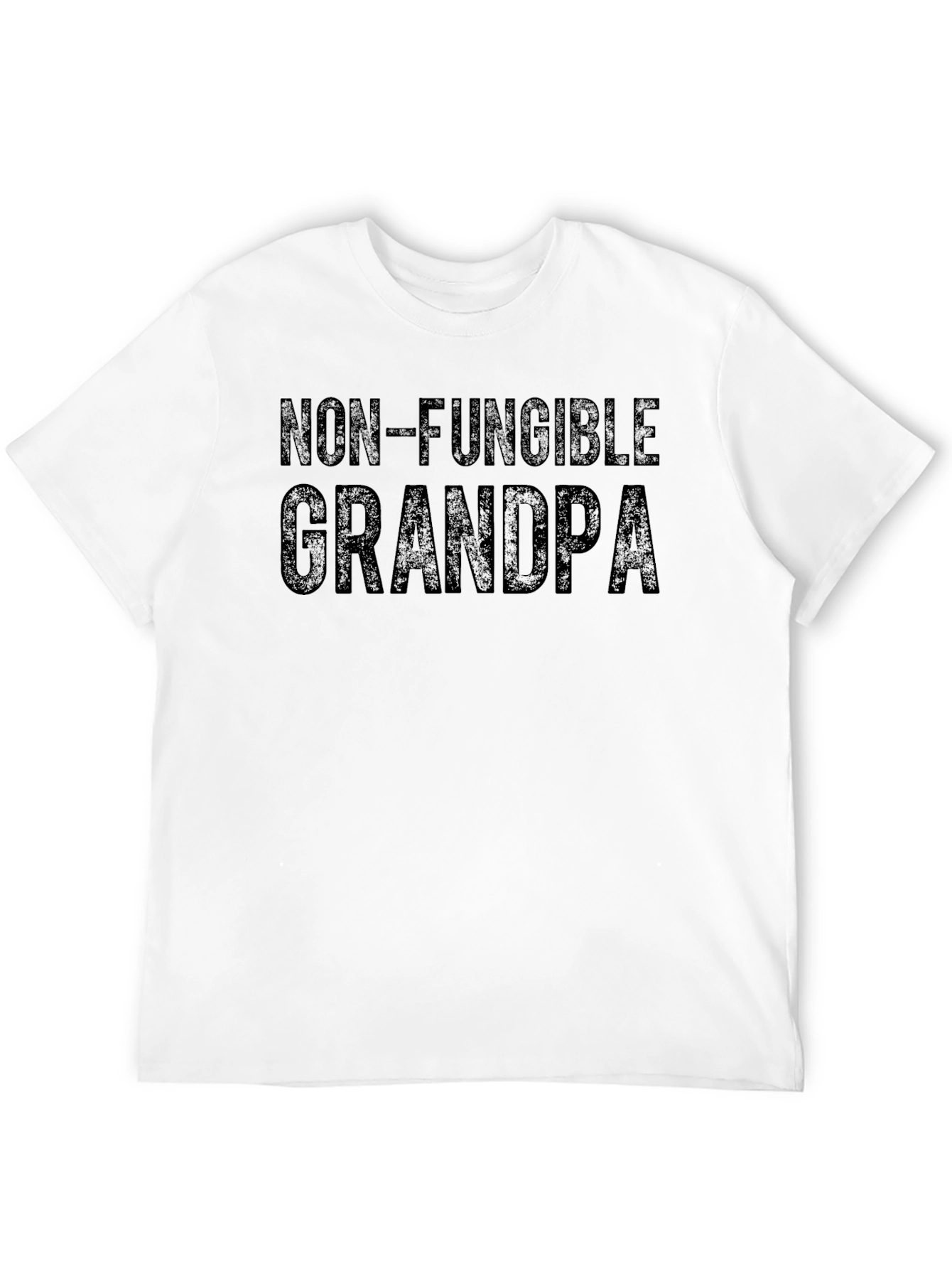 Black Non-Fungible Grandpa Black T-Shirt view 12
