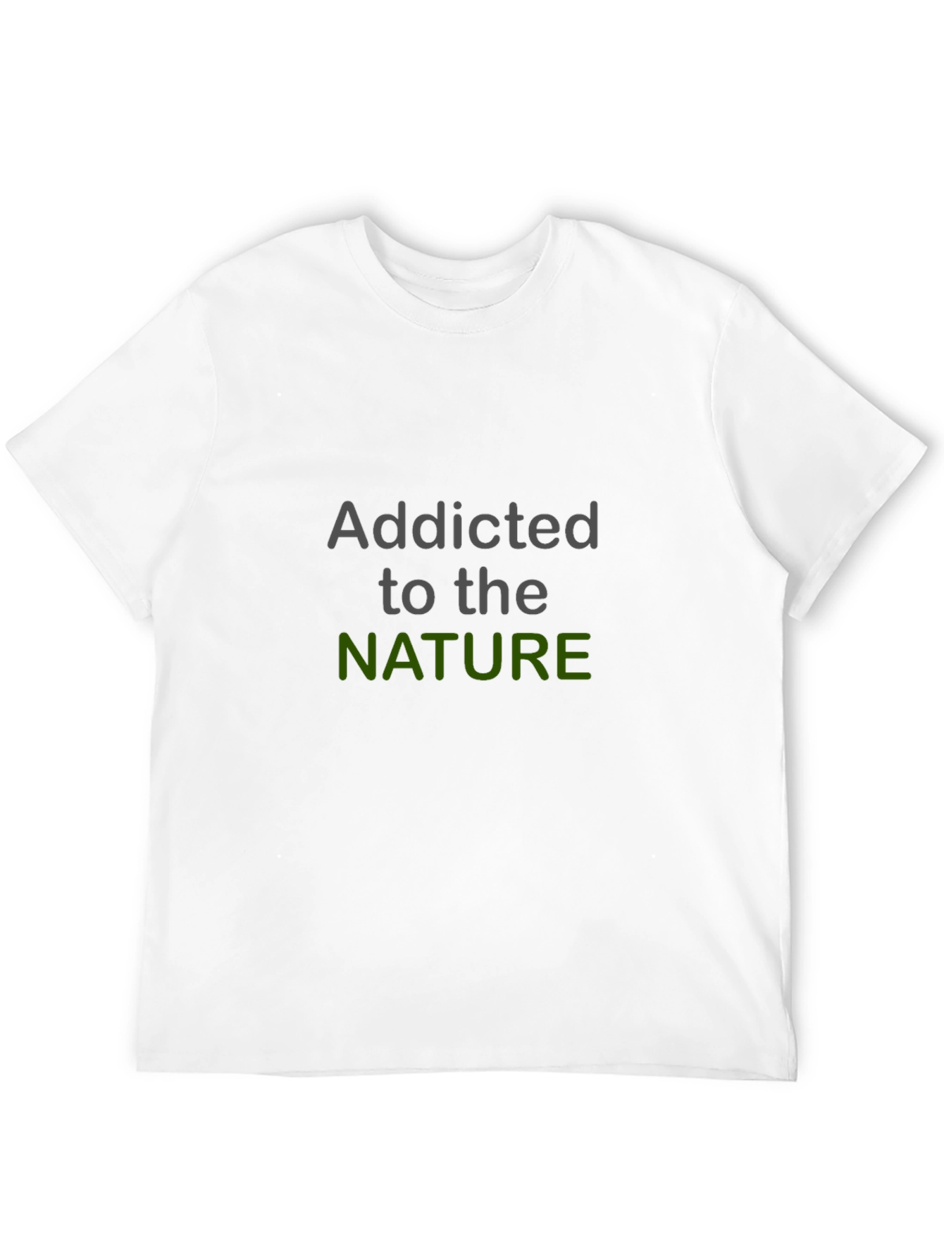 Black Addicted to Nature Black T-Shirt view 12